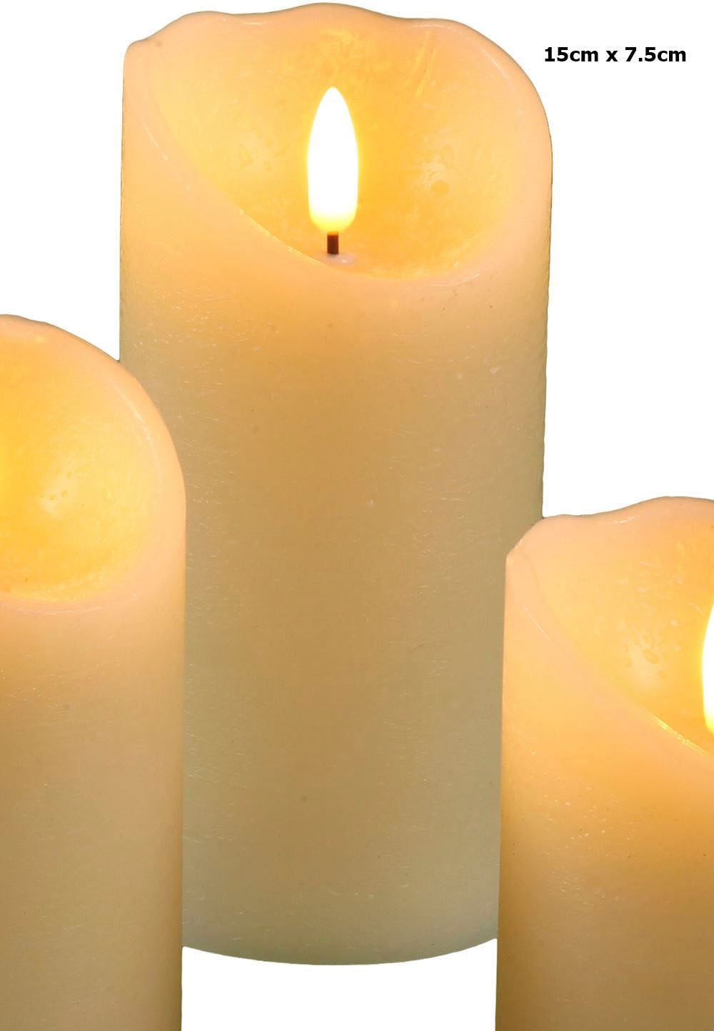 Ambiente Haus LED-Kerze »LED Kerze 7,5x15cm (FB 51018)«
