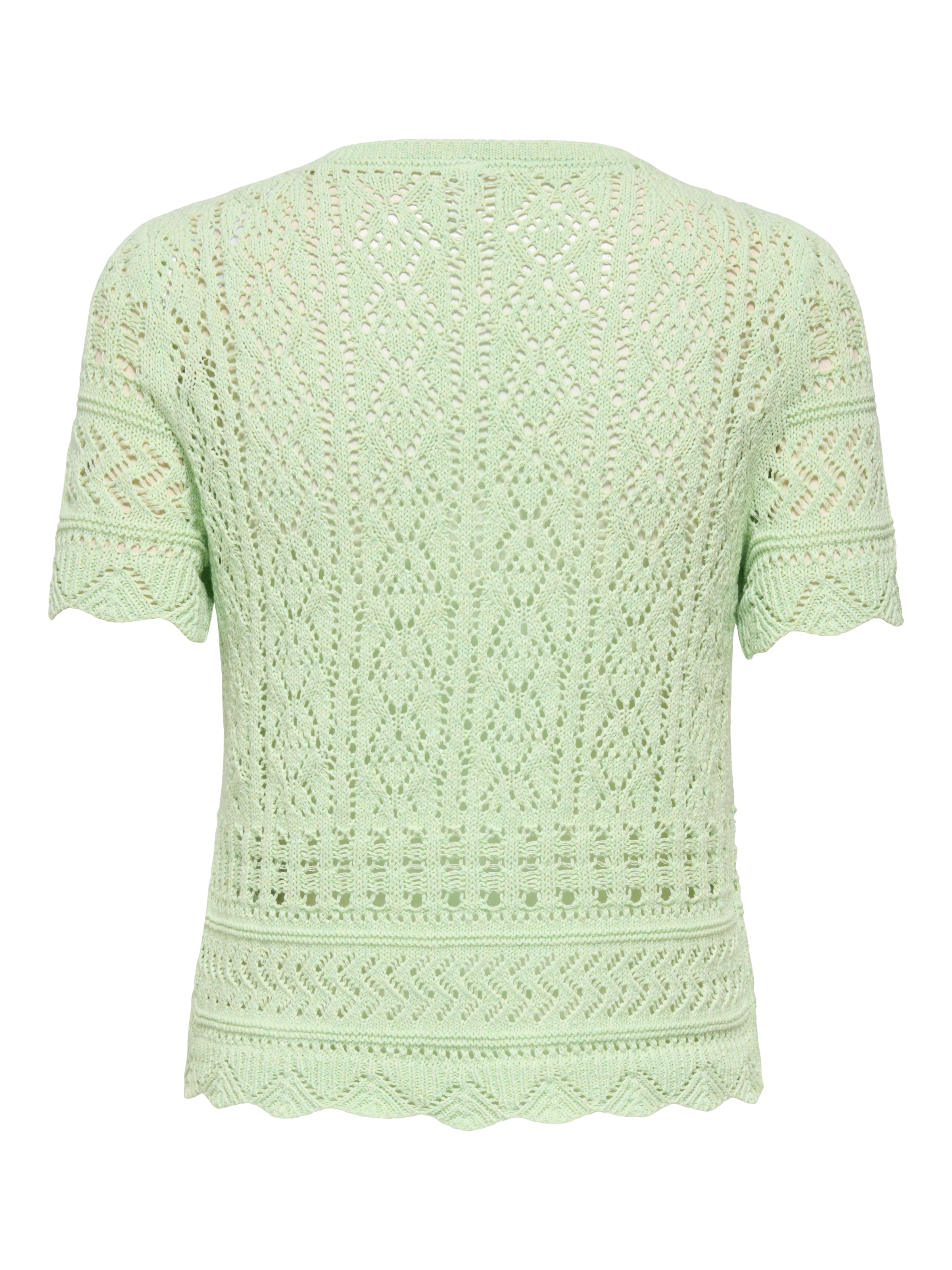 ONLY Kurzarmpullover »ONLELKE LIFE SS STRUCTUR O-NECK KNT NOOS«