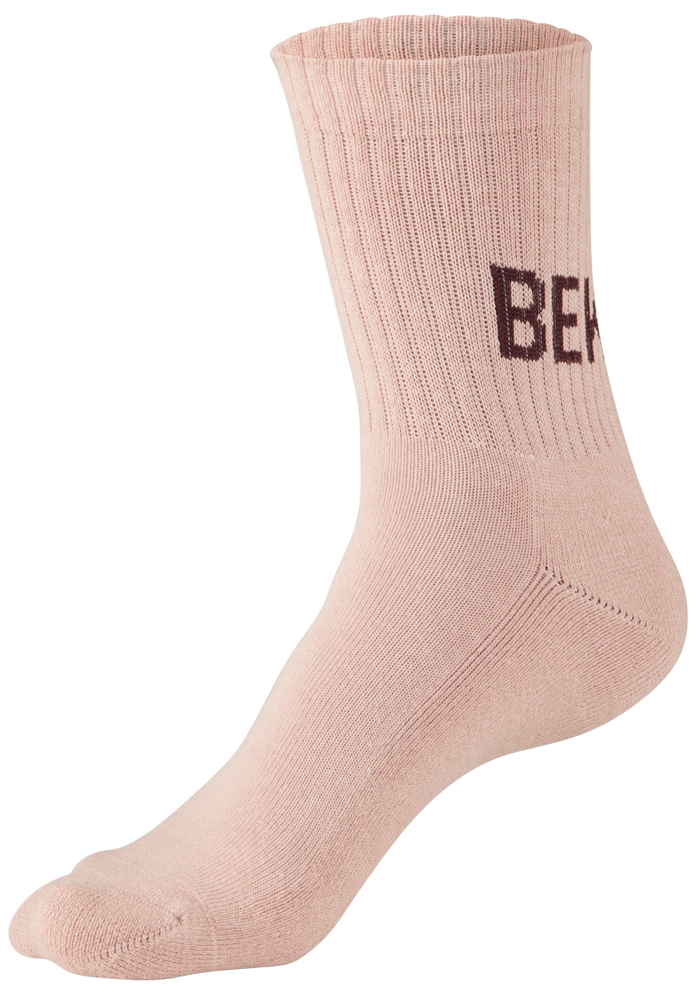 H.I.S Tennissocken »Damen Sportsocken daily socks« Packung, 7 Paar tlg. mit Fussfrottee und ansprechenden Schriftzügen