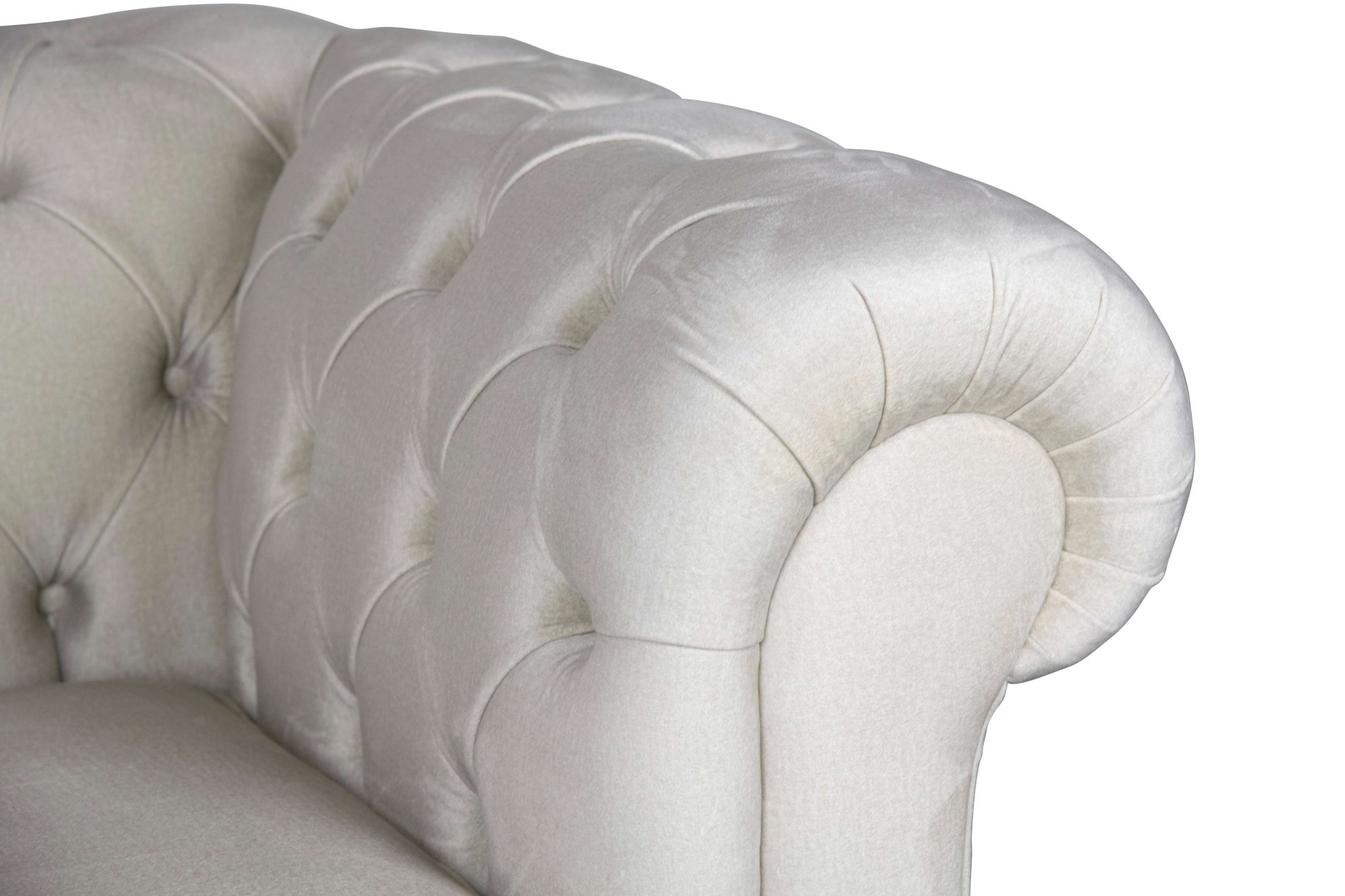 Home affaire 2-Sitzer »CHARENTE, Chesterfield-Sofa, Wellenfederung, Masse: B/T/H: 147/89/74 cm«, mit edler Knopfheftung und typischen Armlehnen