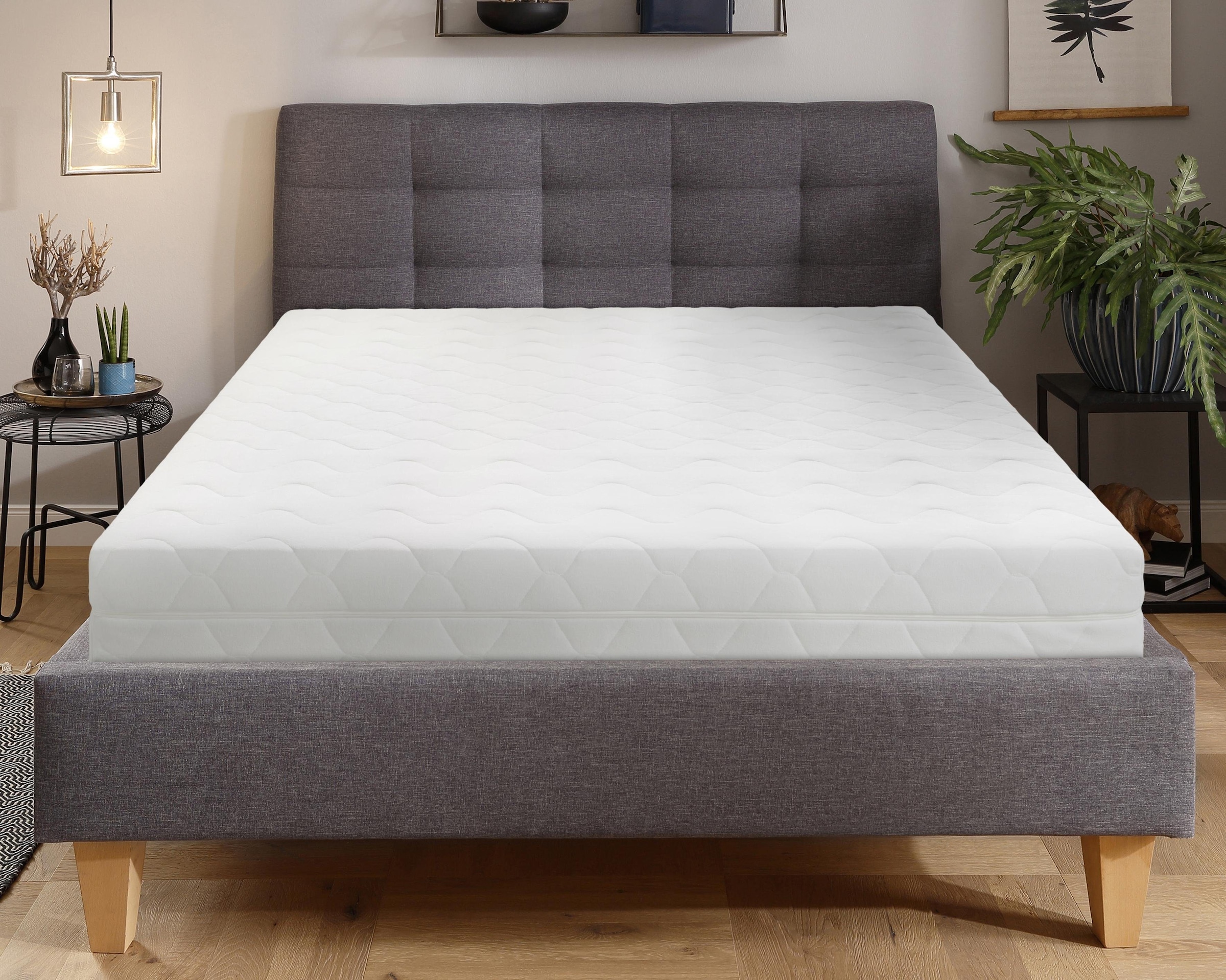 Malie Taschenfederkernmatratze »Matratze Joris, in 90x200 cm, 140x200 cm und weitere Grössen«, 19 cm hoch, 300 Federn, (1 St.), Matratze H2, H3, H4