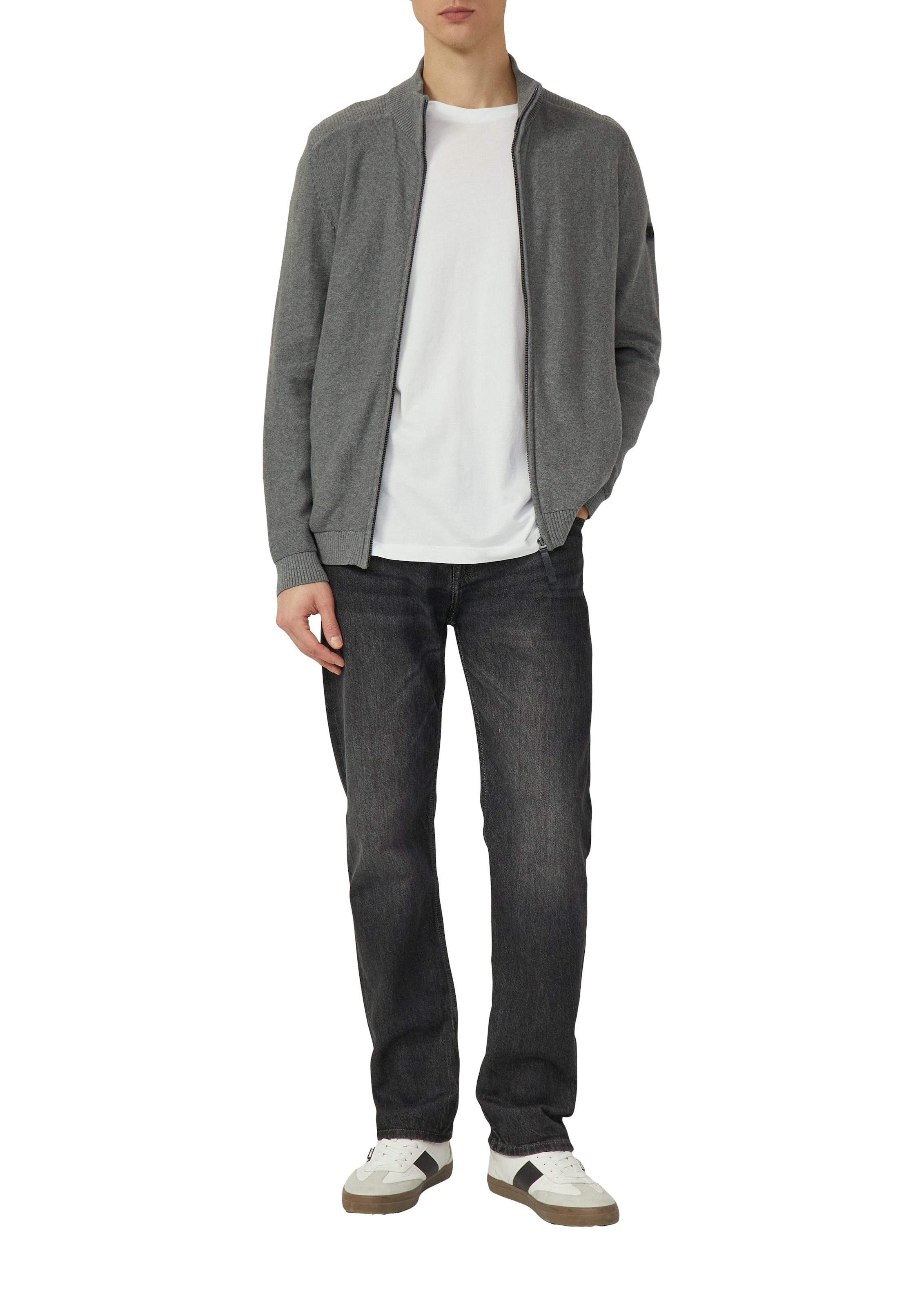 s.Oliver Veste en tricot mit Stehkragen, Regular Fit