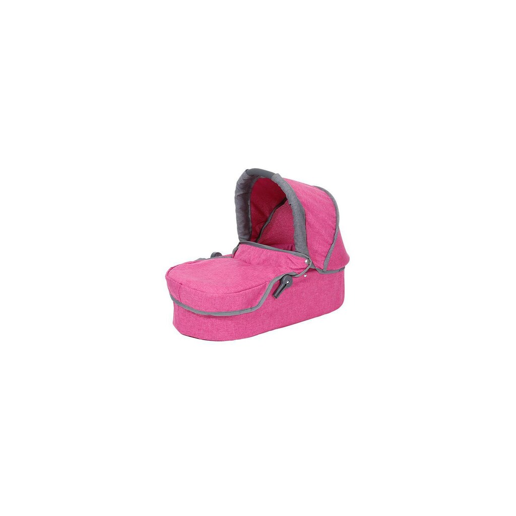 Knorrtoys® Kombi-Puppenwagen »Coco Pink«, (3 tlg.)