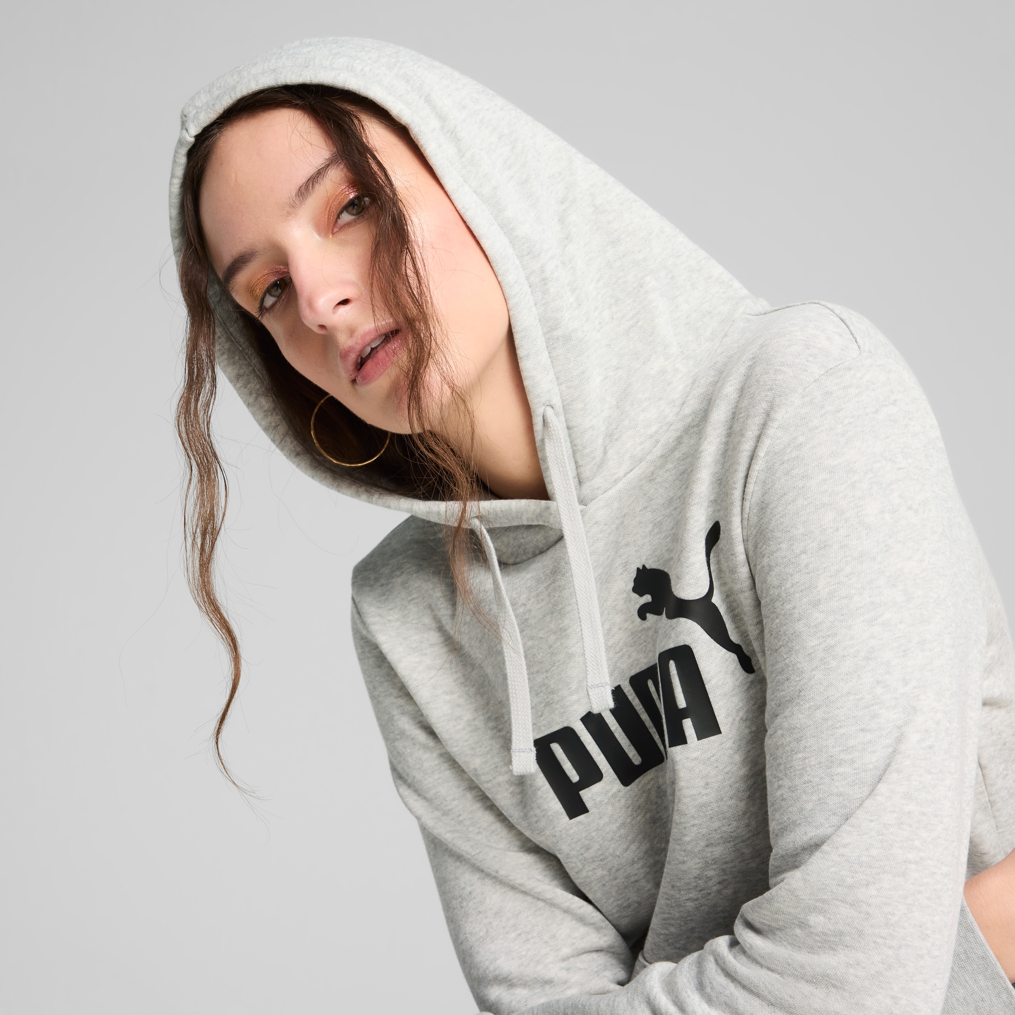 PUMA Kapuzensweatshirt »ESS NO. 1 LOGO HOODIE FL«