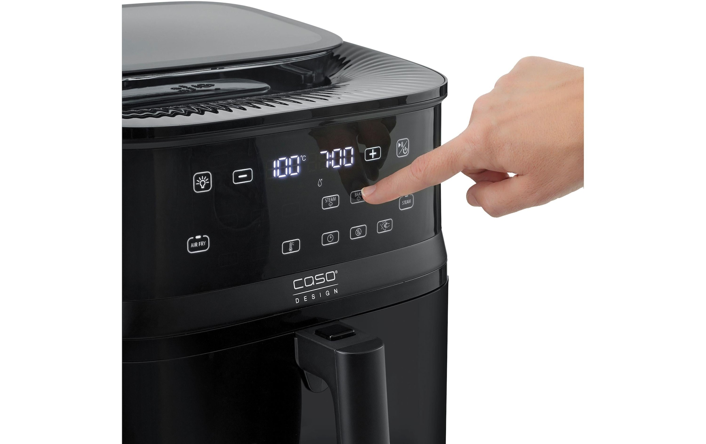 Caso Heissluftfritteuse »AirFry & Steam 700 45352 kg, Schwarz«, 1700 W