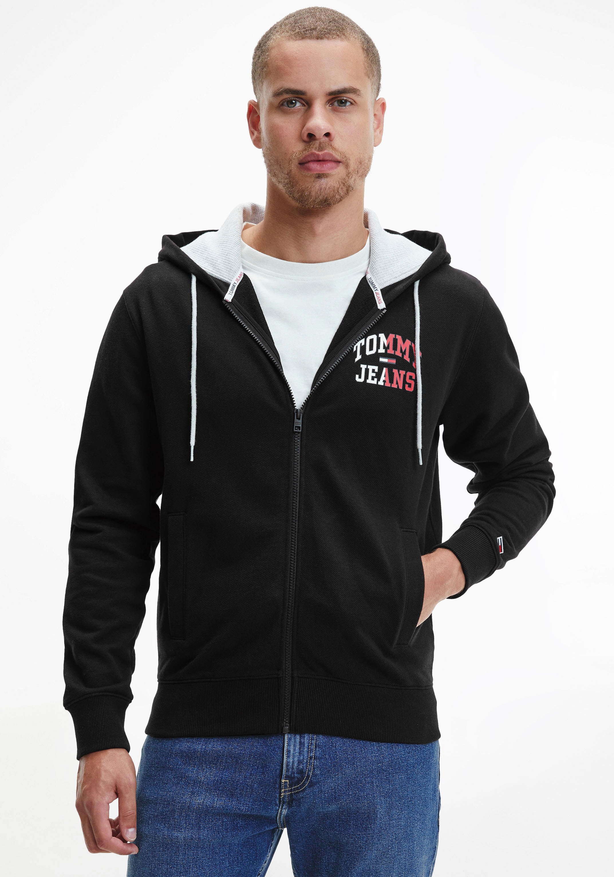 Image of Tommy Jeans Kapuzensweatjacke »TJM ENTRY ZIP THRU« bei Ackermann Versand Schweiz