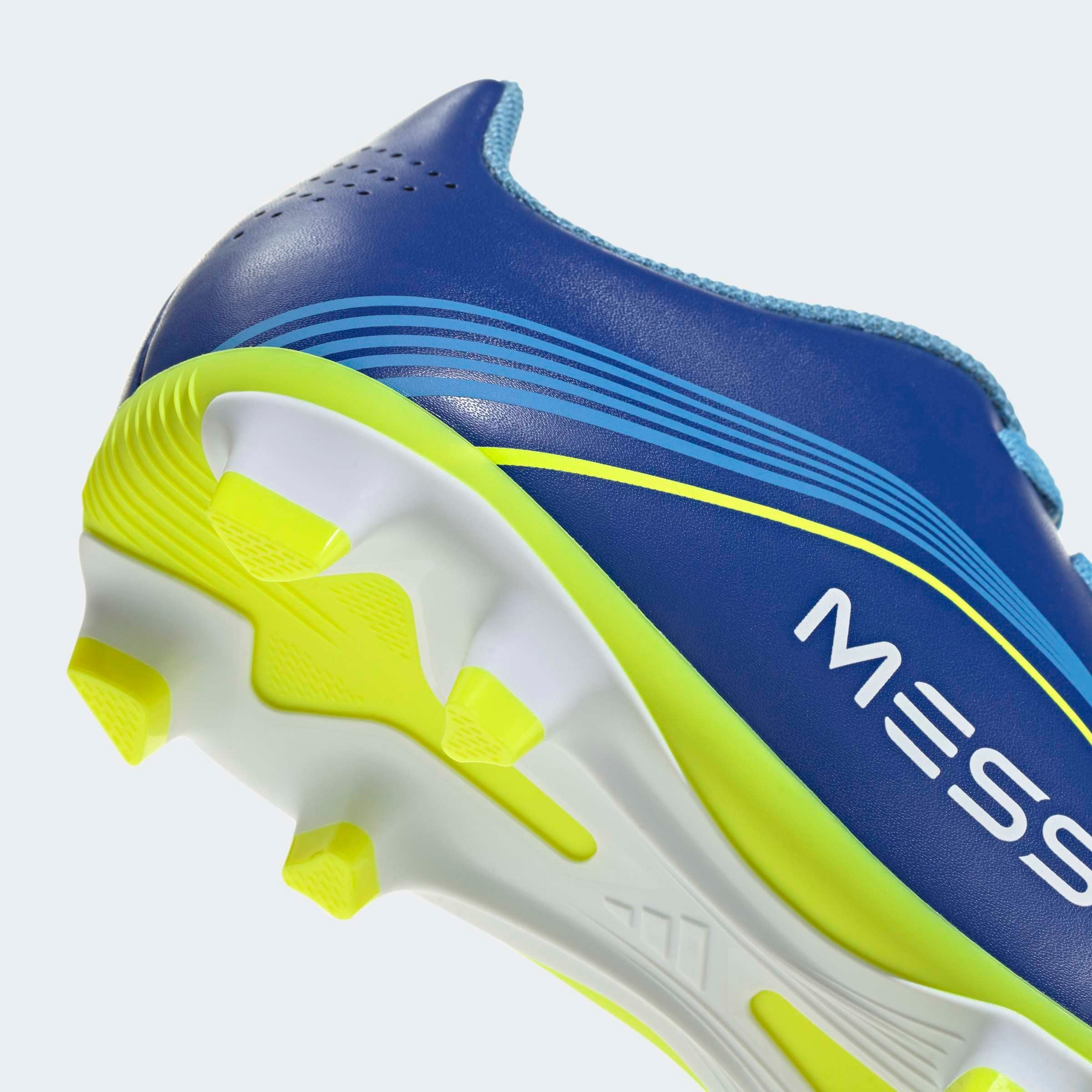 adidas Performance Chaussure de football »F50 MESSI CLUB  KUNSTRASEN NEUERER GENERATION, HART- UND ASCHENPLÄTZE«  adapté aux terrains en gazon naturel et synthétique, pour enfants et adolescents