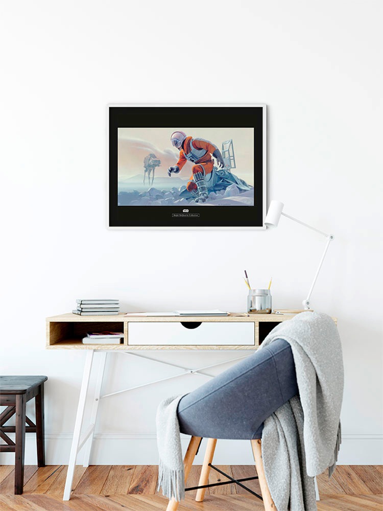 Komar Bild »Star Wars Classic RMQ Hoth Battle Pilot«, Star Wars, (1 St.), Wandbild zur Dekoration im Kinderzimmer - ohne Rahmen