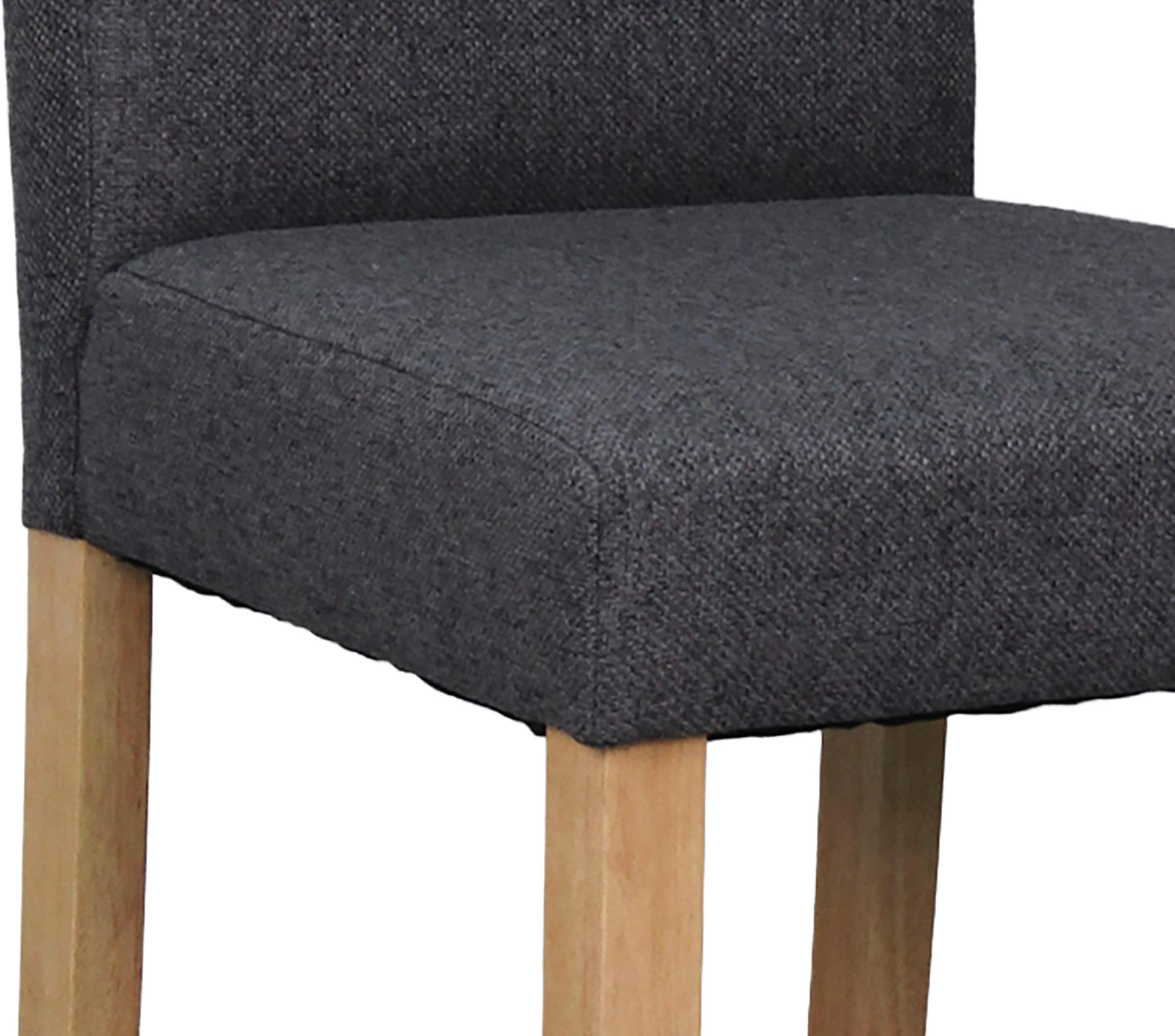 byLIVING Chaise de salle à manger »Elias« (Set) 2 cuismit Massivholz - Gestell und gemütlicher Schaumstoffpolsterung