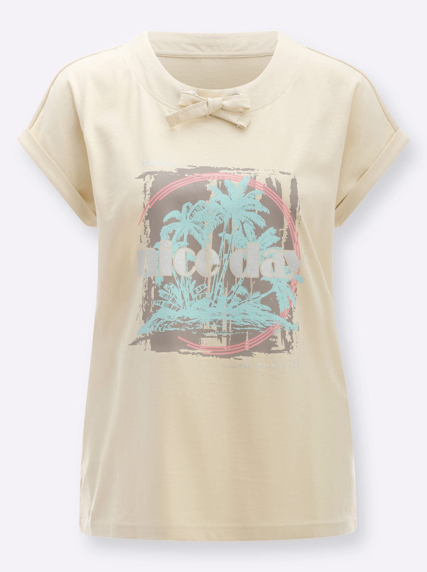 Classic Basics Shirt à col rond »Kurzarm-Shirt« 1 cuis