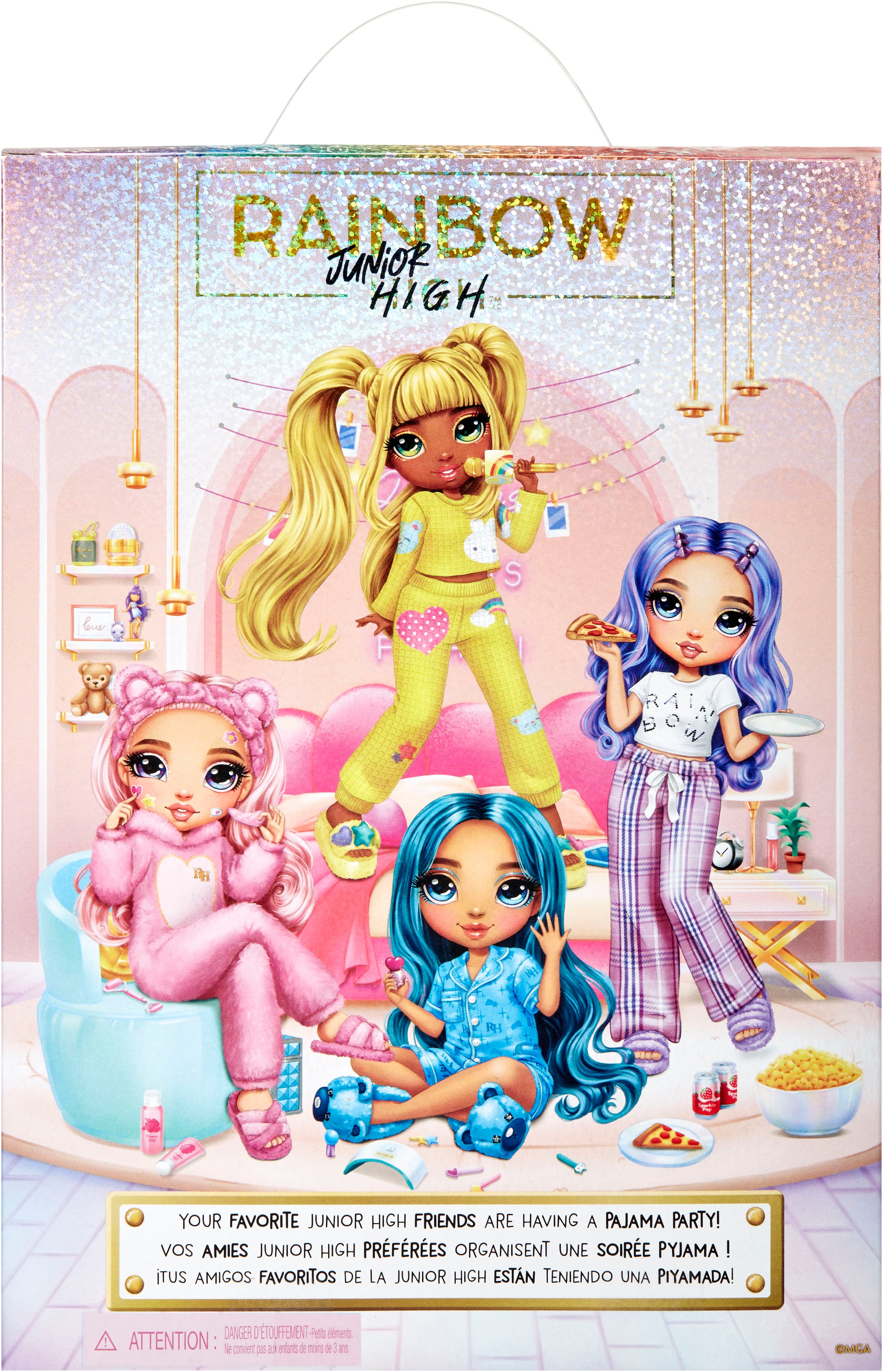 RAINBOW HIGH Poupée à habiller »Junior High PJ Party Fashion Doll Bella (Pink)«