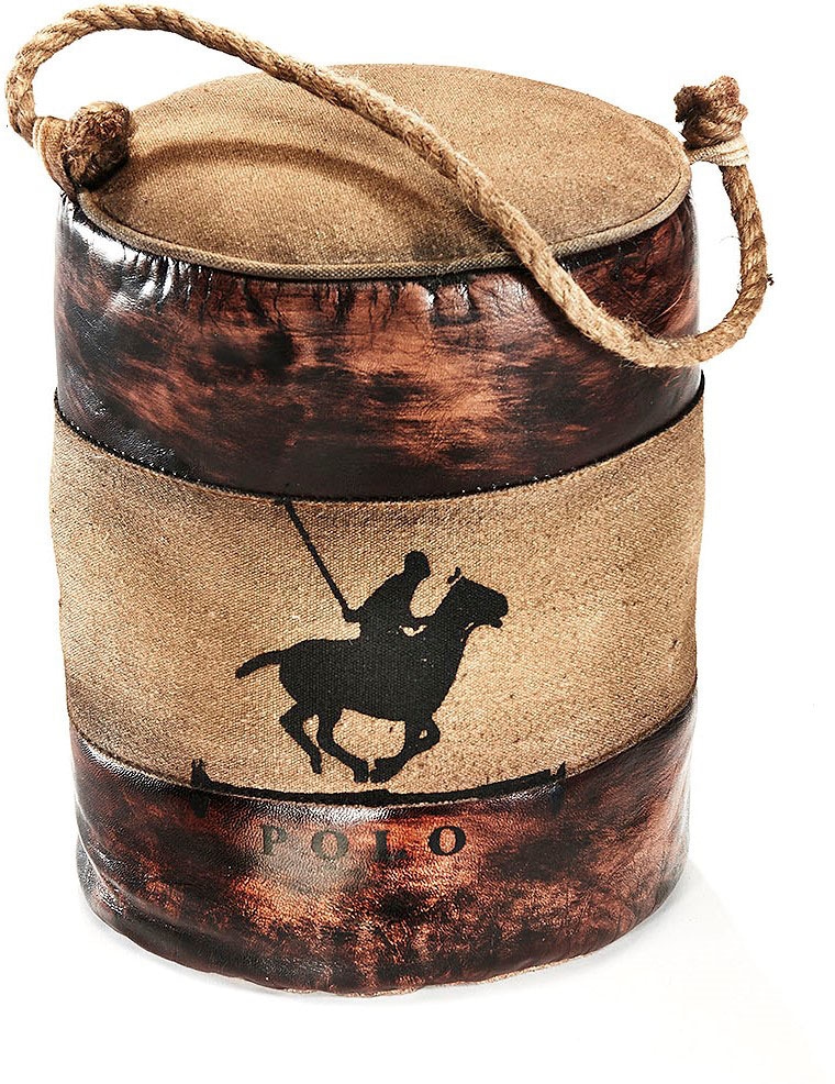 Image of locker Dekofigur, rund, Canvas Leder bei Ackermann Versand Schweiz