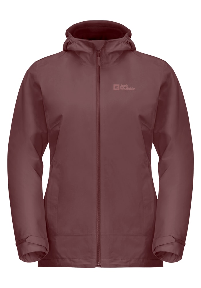 Jack Wolfskin 3-in-1-Funktionsjacke »MOONRISE 3IN1 JKT W«, mit Kapuze
