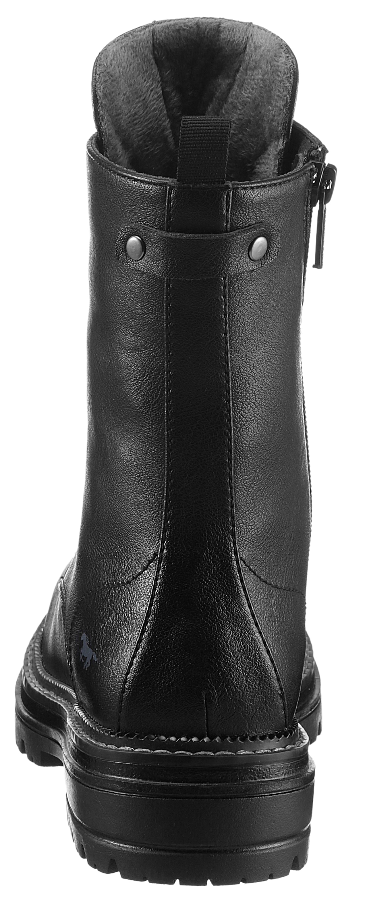 Mustang Shoes Schnürboots, mit wärmender Innenausstattung