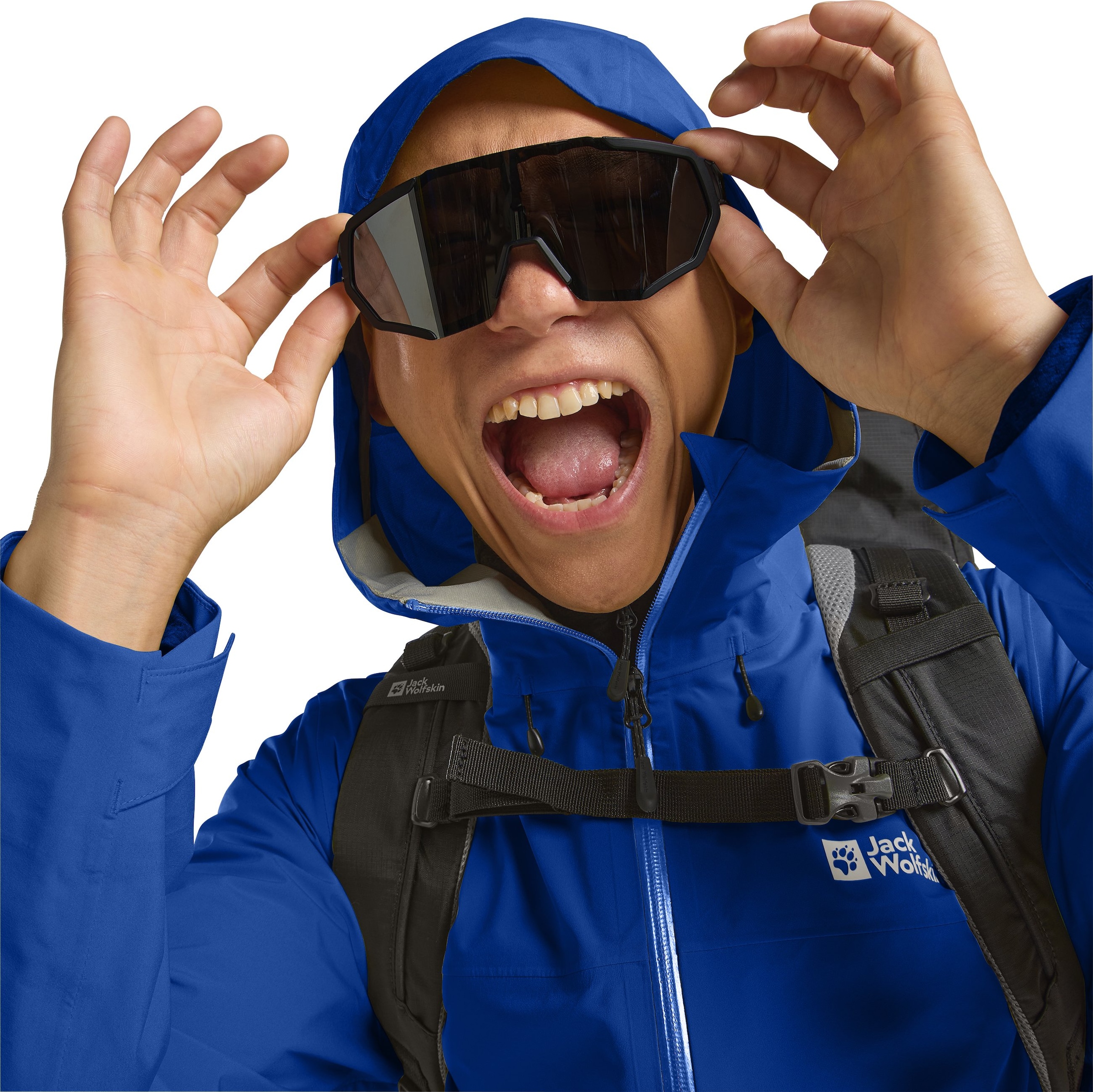 Jack Wolfskin Funktionsjacke »HIGHEST PEAK 3L JKT M« mit Kapuze