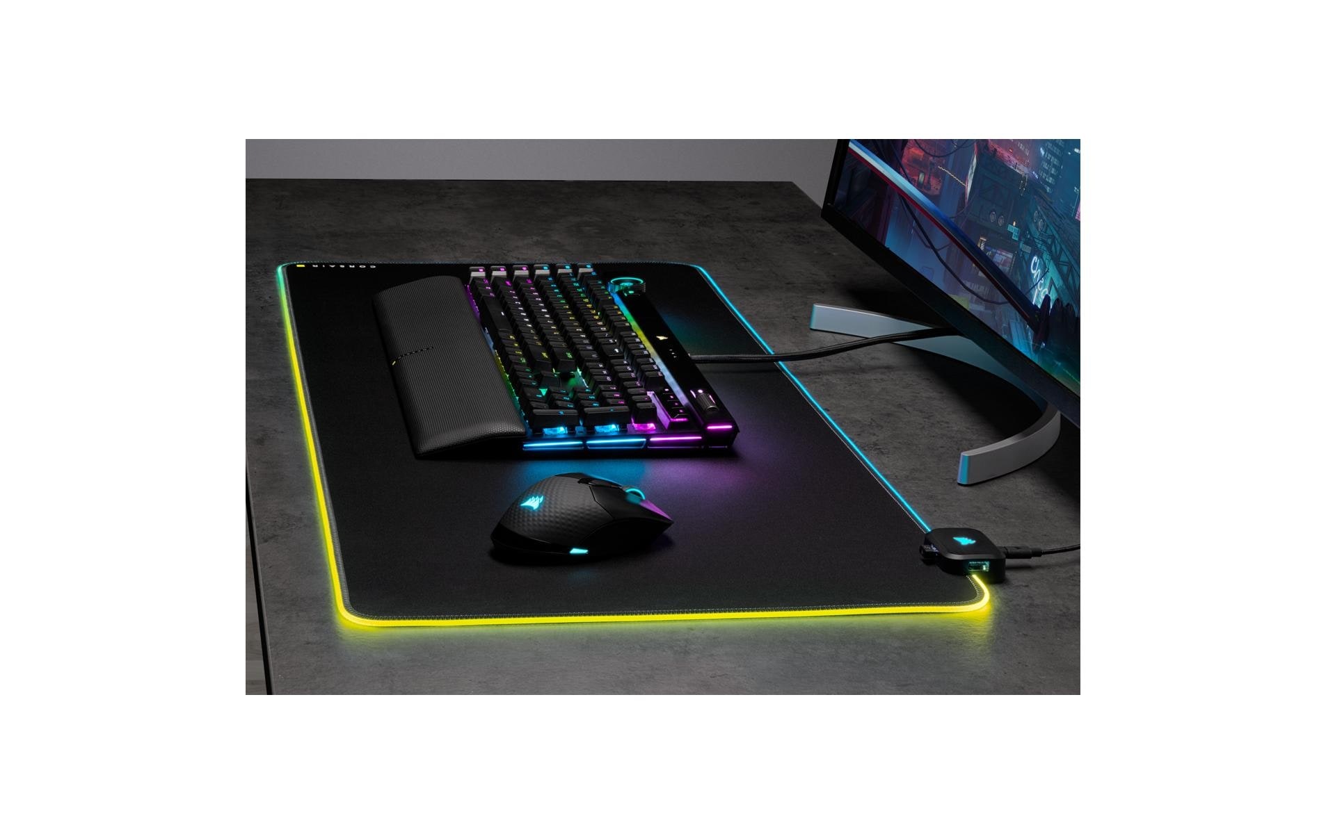 Corsair Gaming Mauspad »RGB Ext XL«