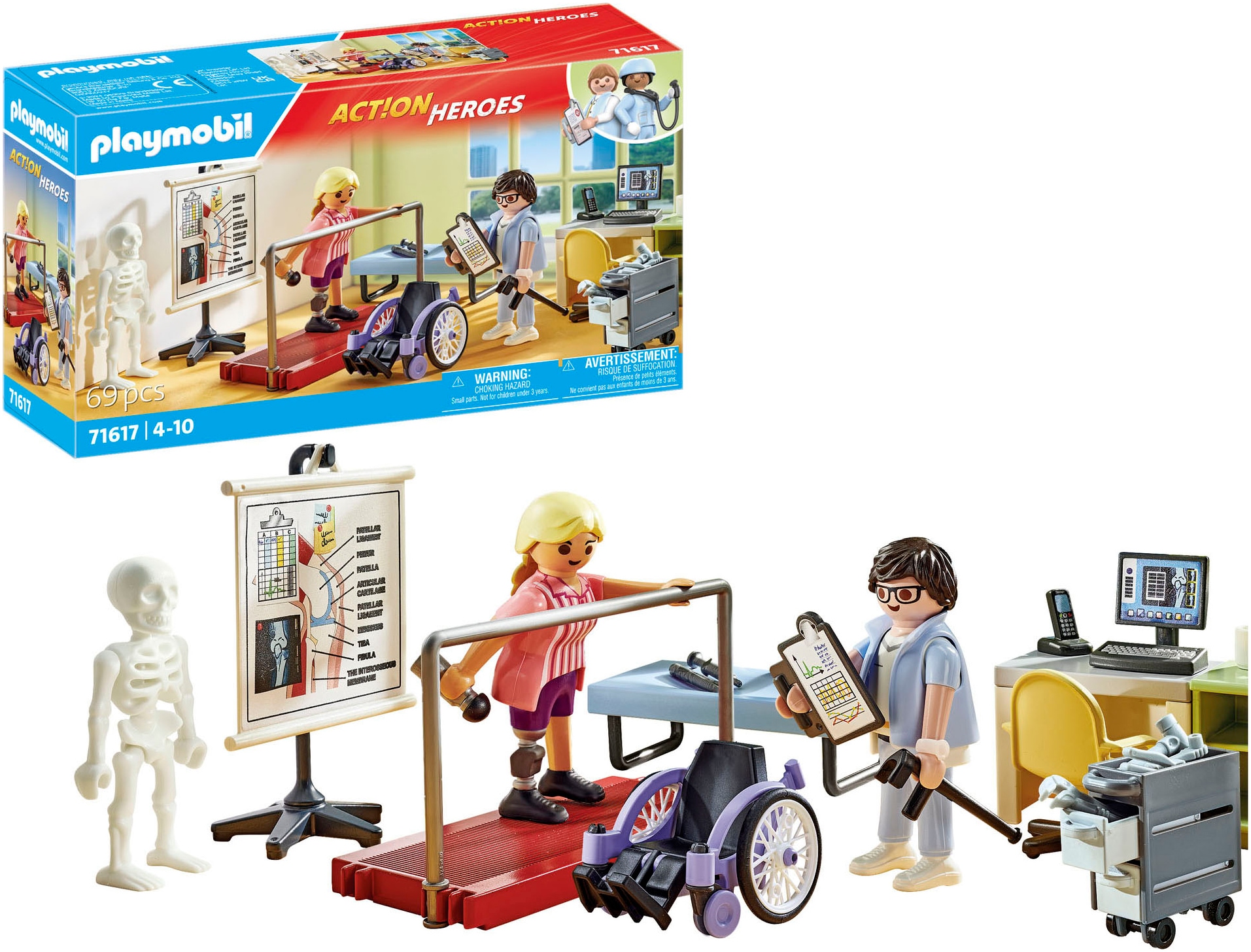 Playmobil® Jeu de construction »Orthopädie (71617), Action Heroes« Made in Europe