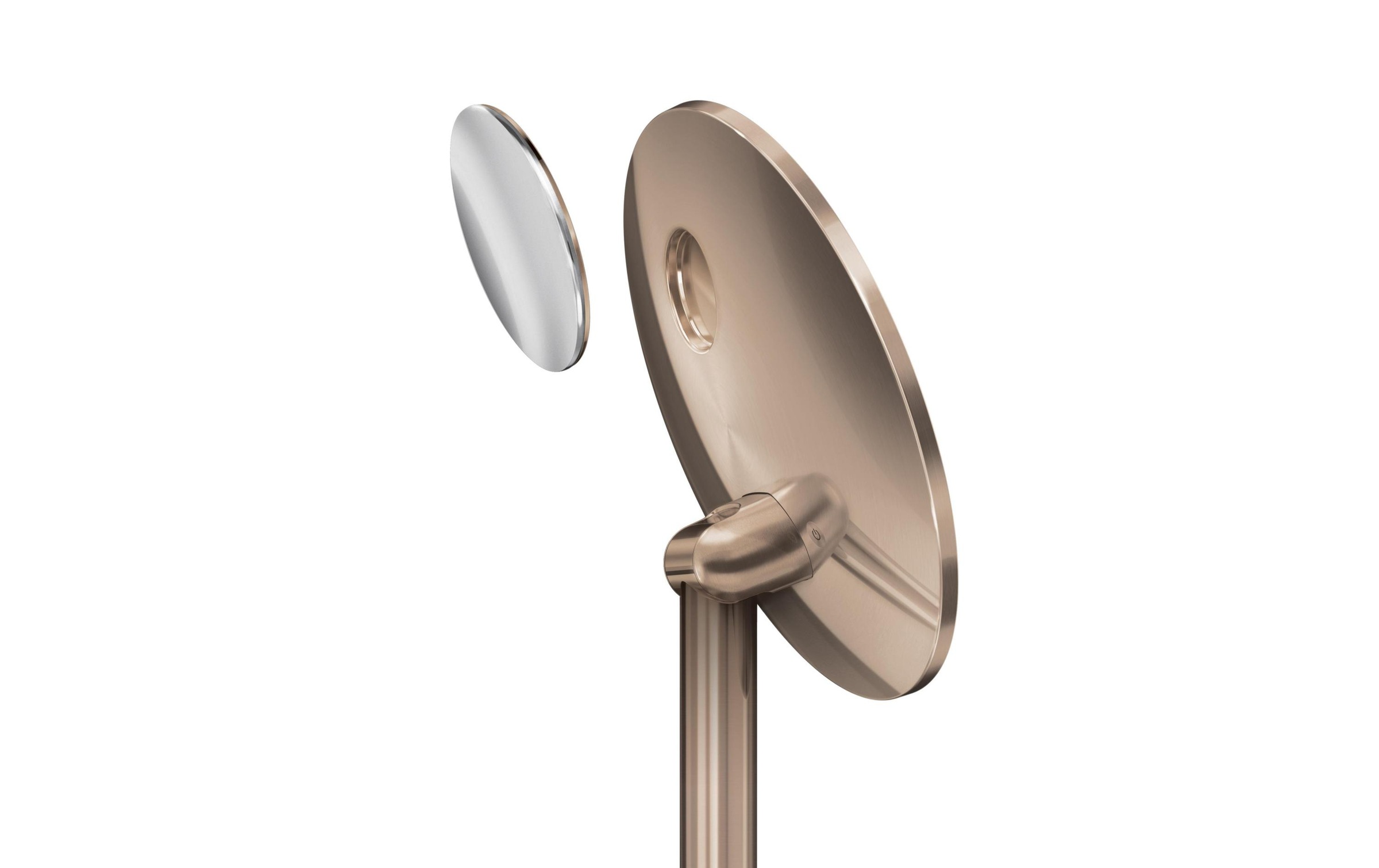 simplehuman Kosmetikspiegel »Kosmetikspiegel mit Sensor 20cm Rosegoldfarben«