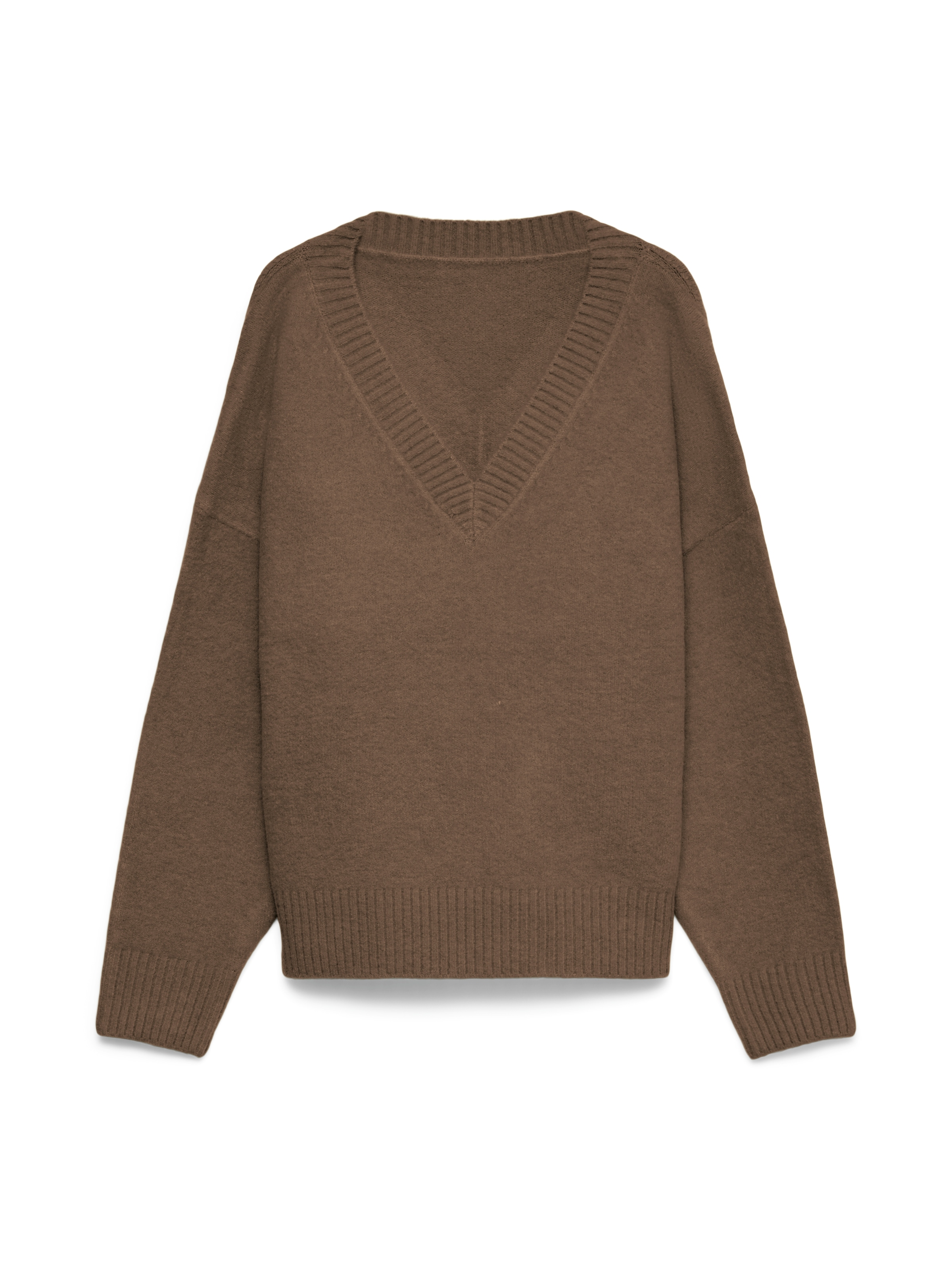 Vero Moda Pull en tricot »VMSIF LS V-NECK PULLOVER NOOS« Materialmix, mit Wolle und Stretch, regular fit
