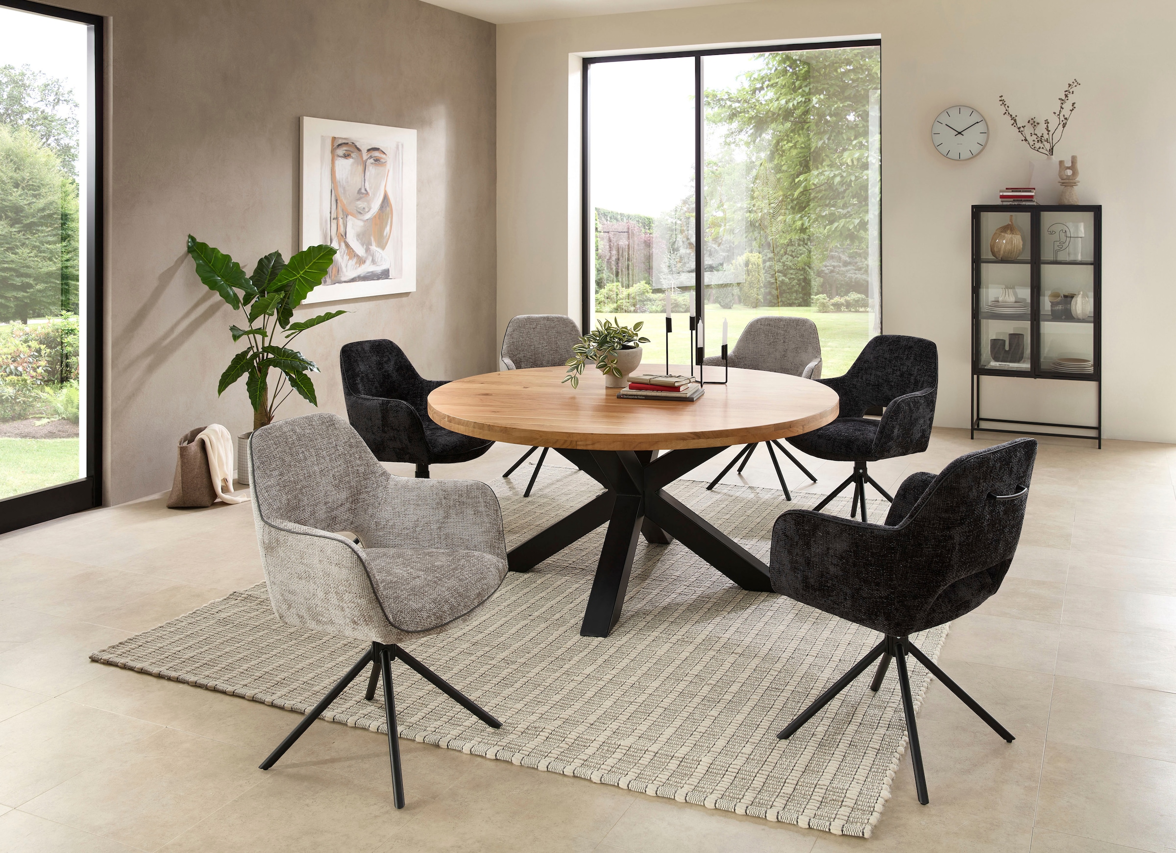 Stolkom Armlehnstuhl »Adriana« (Set) 2 Stk.180 grad drehbar mit Auto-Return