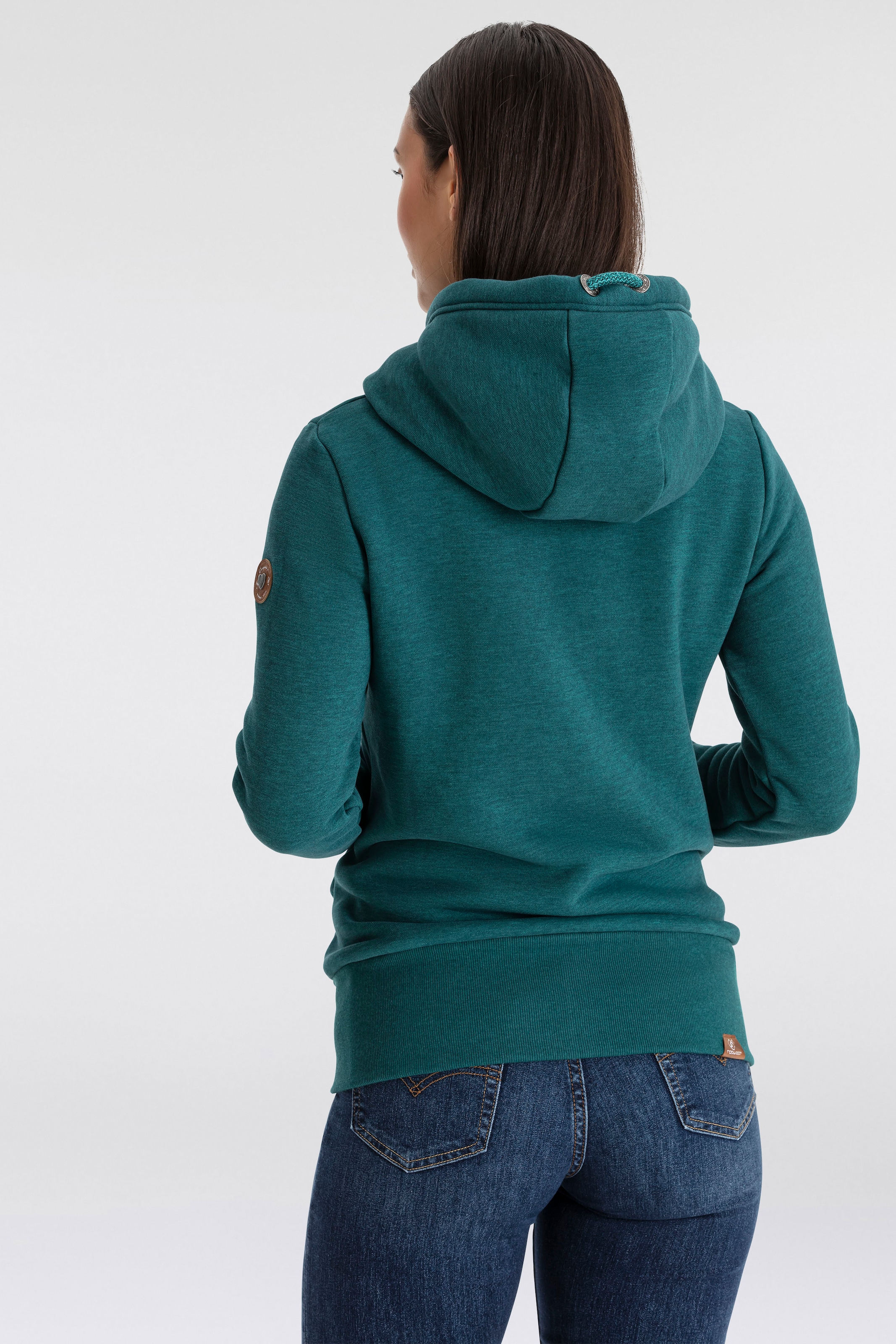 Ragwear Sweatjacke »NESKA ZIP O«, mit extra breiten Bündchen