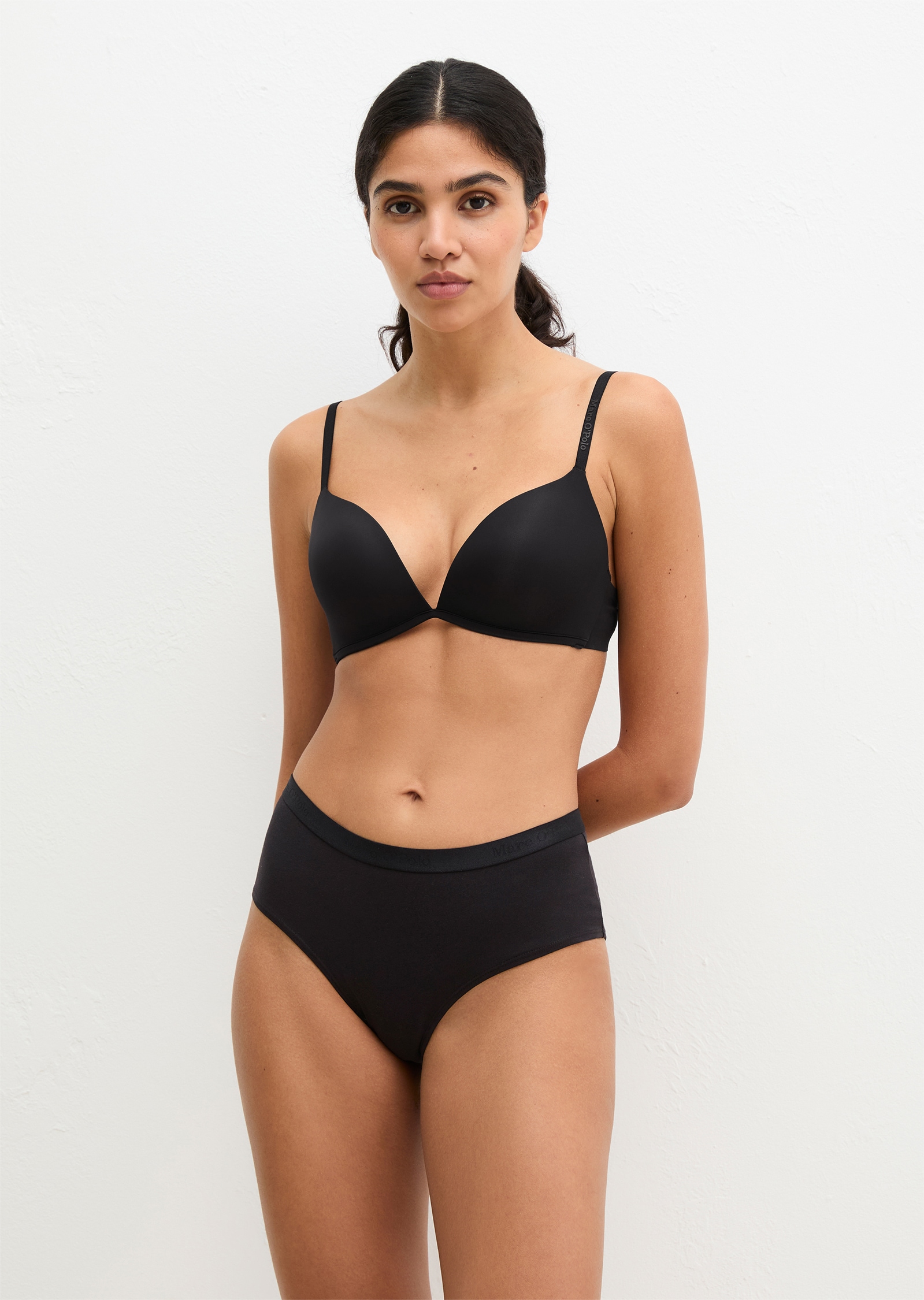 Marc O'Polo Panty »Essentials« 3er Pack,  mit elastischem Logobund