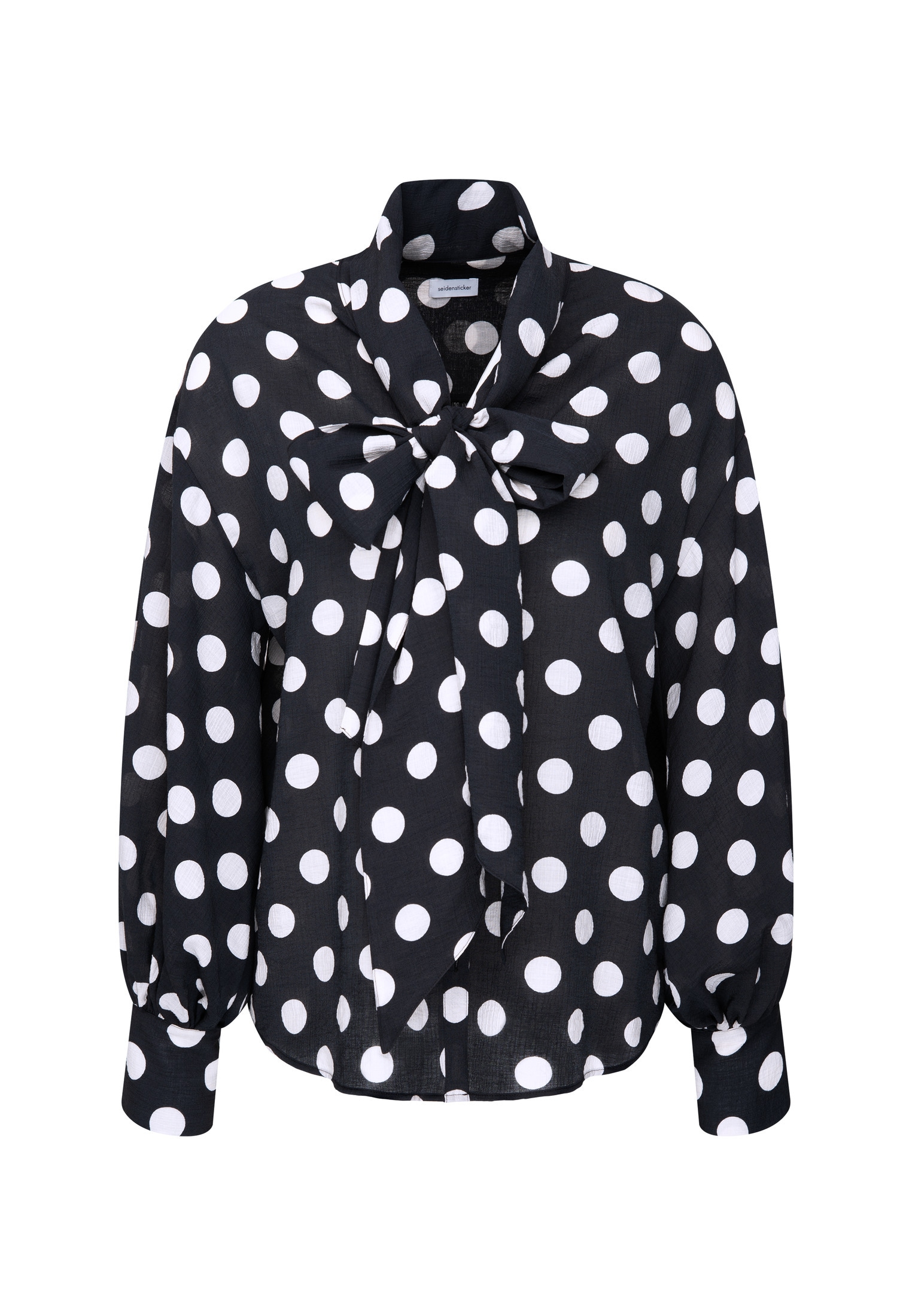 seidensticker Rüschenbluse »Schwarze Rose« 1/1 Druck