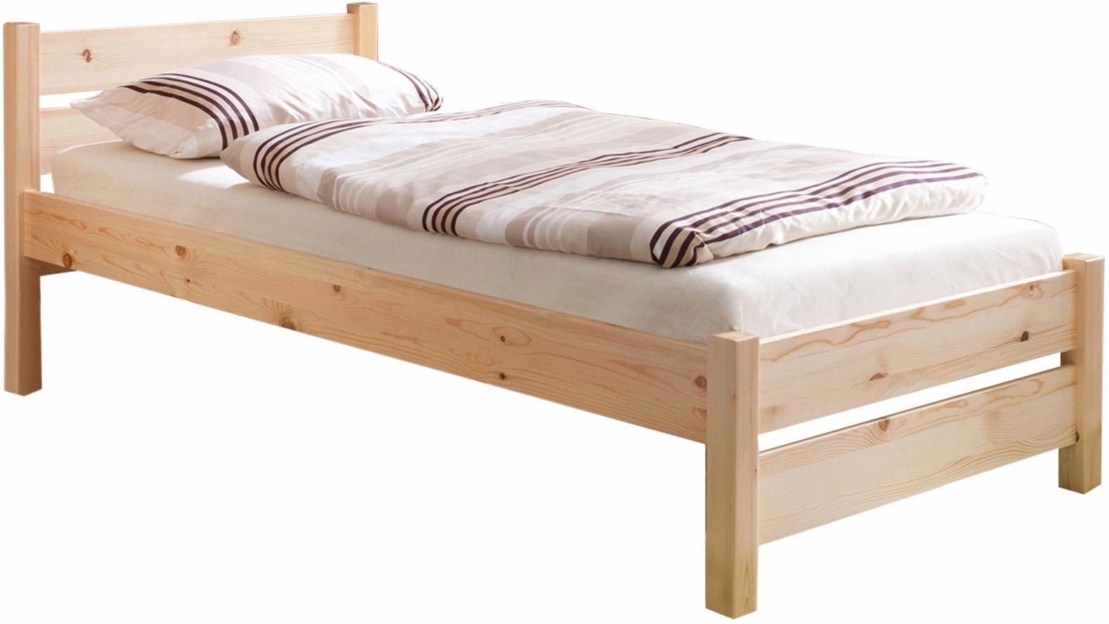 Image of Ticaa Massivholzbett »Bora«, ideal fürs Kinder- und Jugendzimmer, inklusive Rollrost bei Ackermann Versand Schweiz