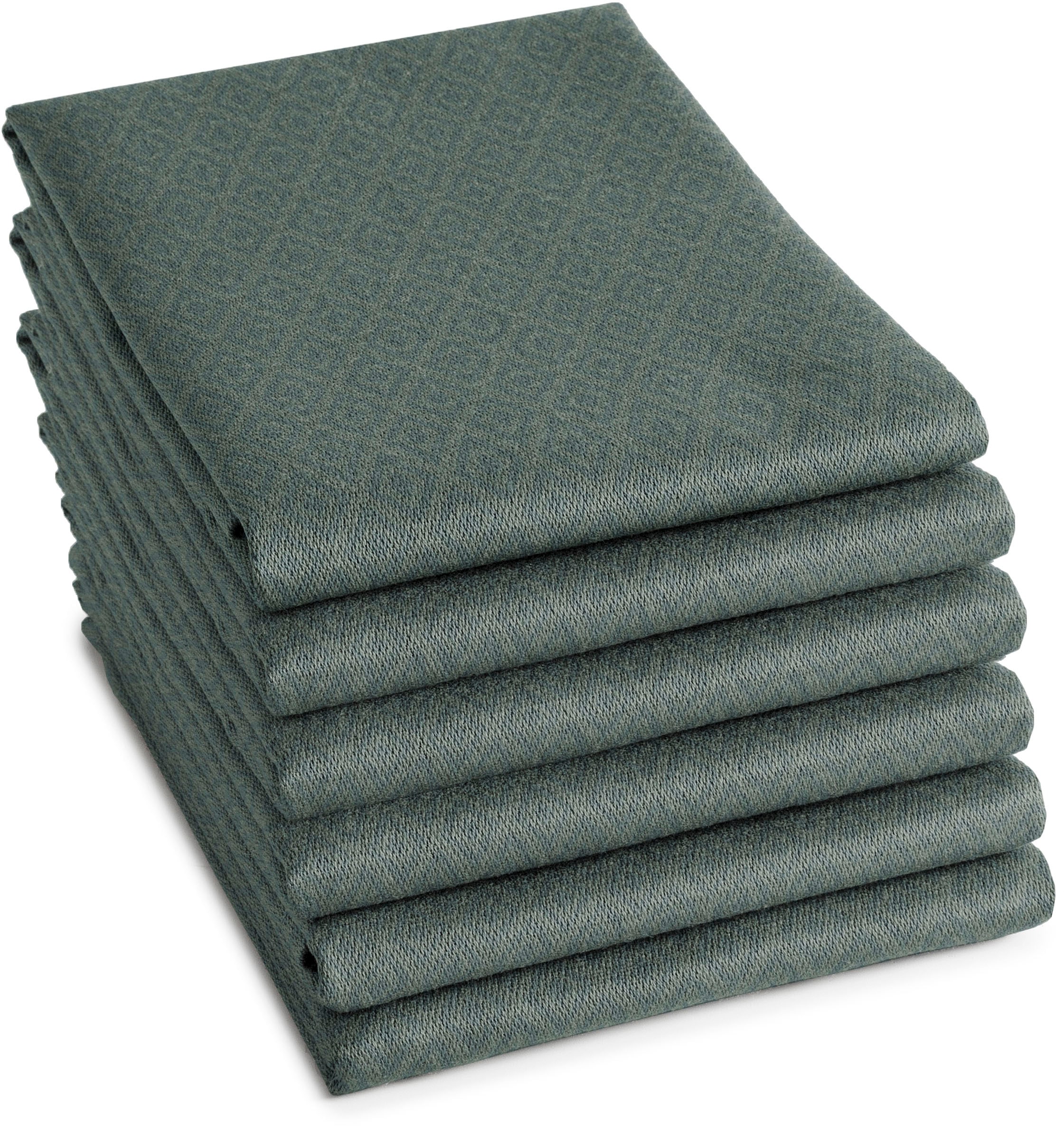 DDDDD Geschirrtuch »Akira, aus reiner Baumwolle«, (Set, 6 tlg.), Masse je Tuch ca. 60x65 cm