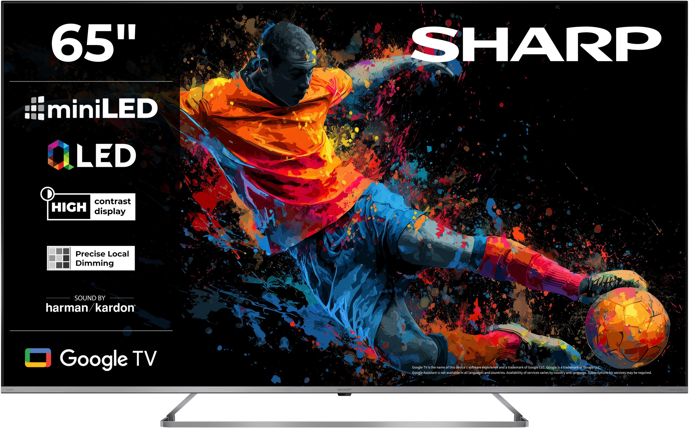 Sharp QLED Mini LED-Fernseher »4T-C65JPx« 164 cm/65 ″