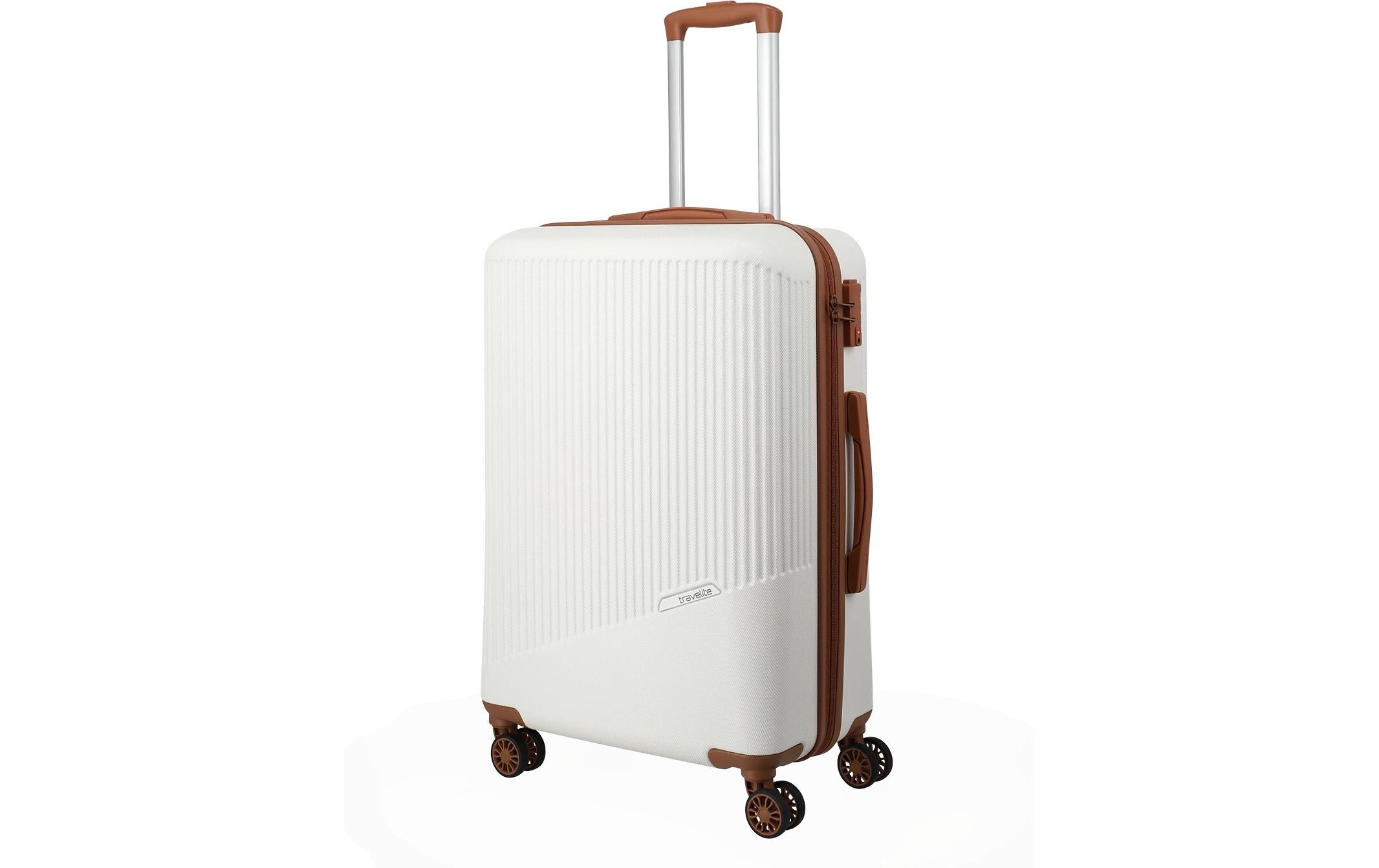 travelite Trolley »BALI Reisekoffer Hartschale« 65 litre 4 Rollen TSA-Schloss – robustes Reisegepäck