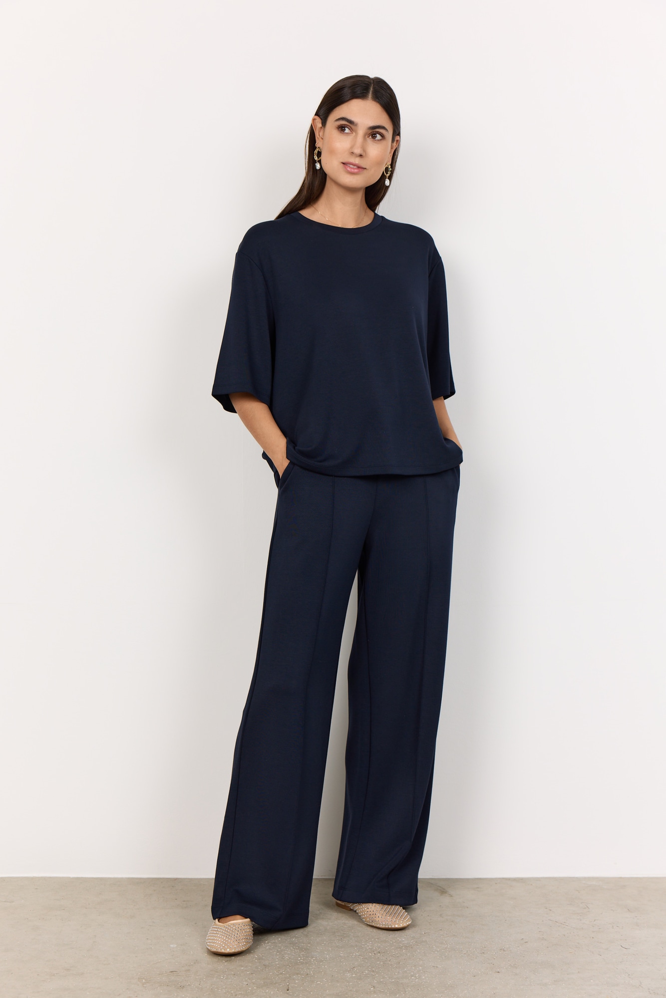 soyaconcept Shirt à col rond »SC-BANU 231«