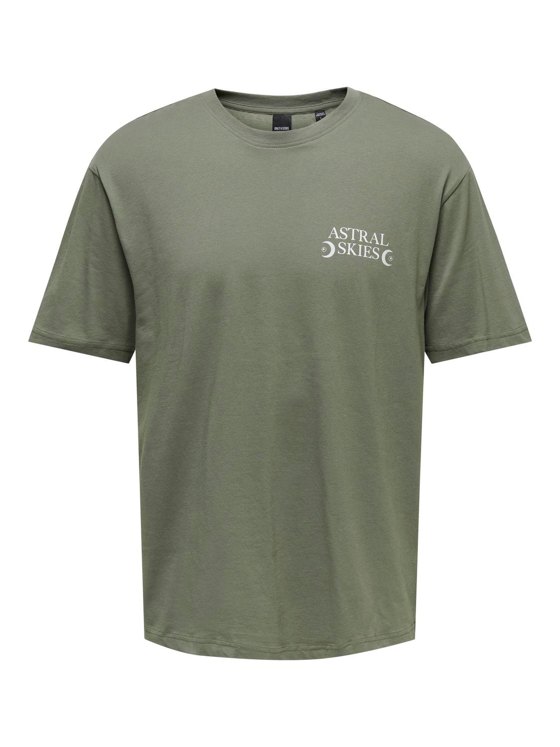 Image of ONLY & SONS T-Shirt "ONSKEANE RLX SS PRINT TEE NOOS"