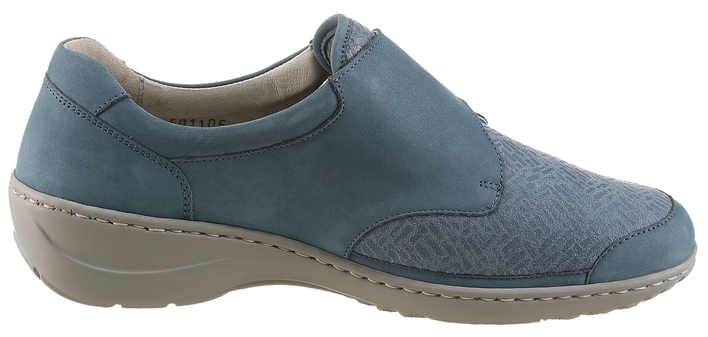 Waldläufer Chaussures à scratch »Kya-Soft«  chaussure confortable, chaussure basse en largeur confortable K = extra large