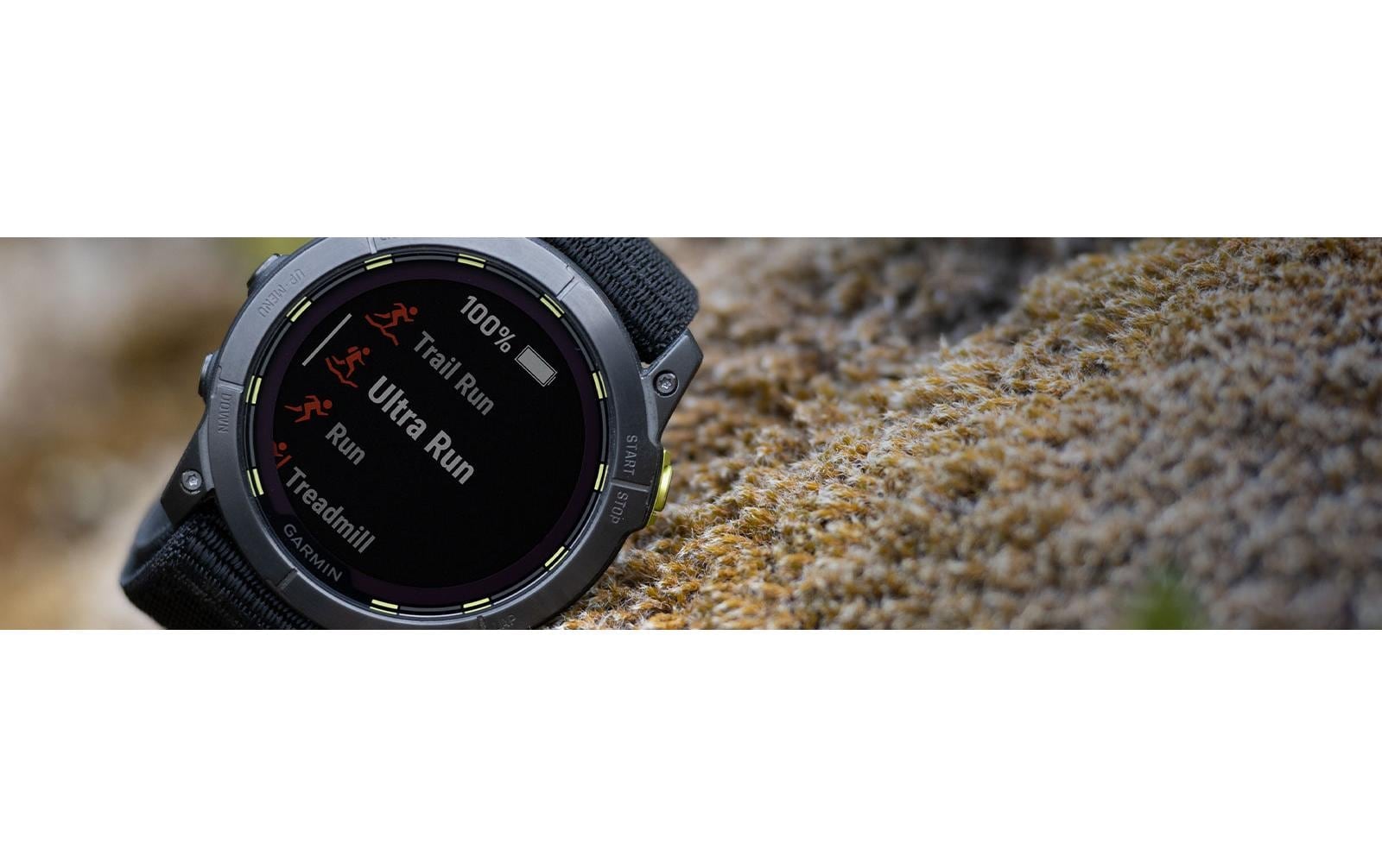 Garmin Smartwatch »Enduro 2 Sapphire Black«, (3,54 cm / 1,4 Zoll), 32 GB