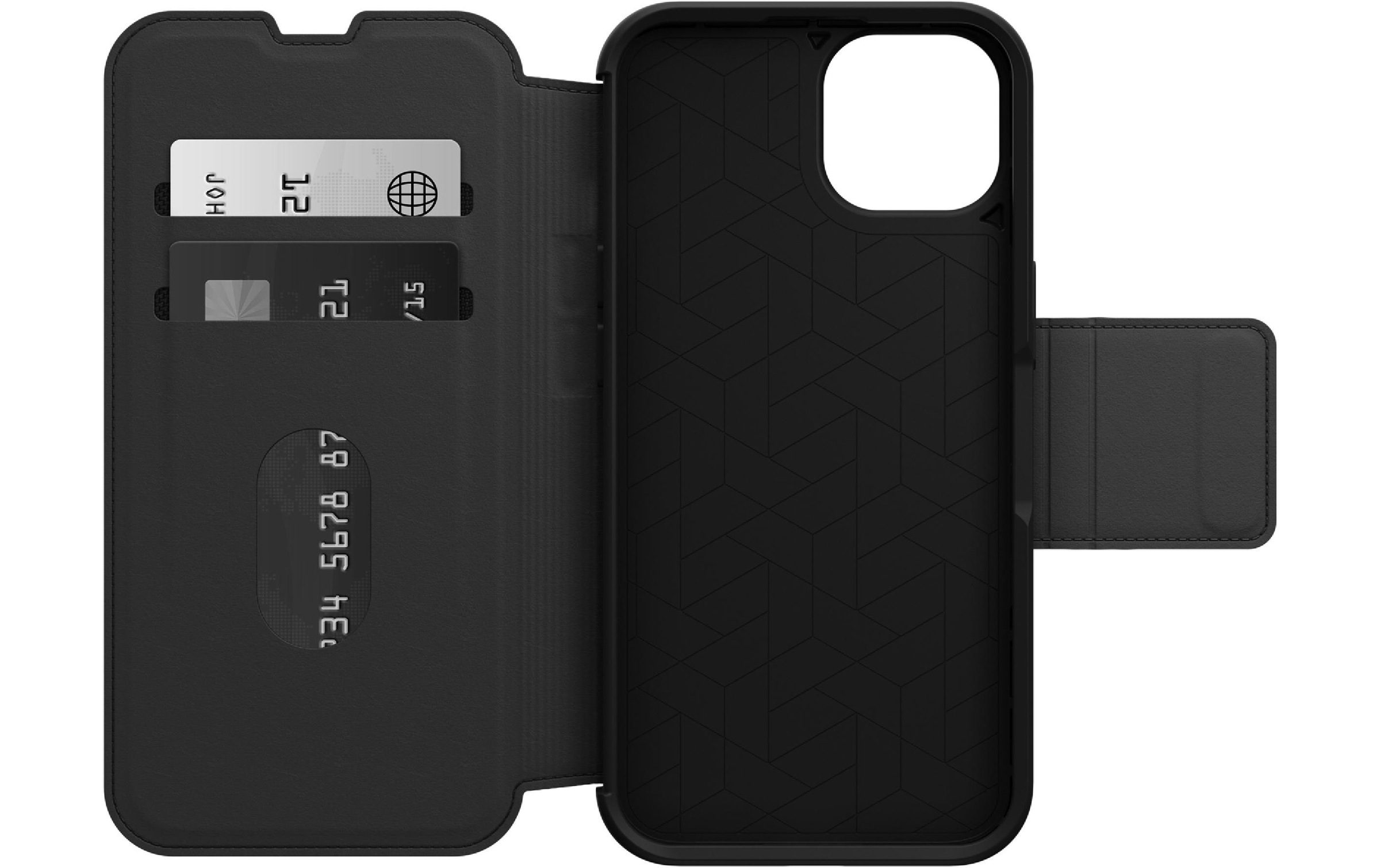 Otterbox Handyhülle »Strada iPhone 14 Schwarz«