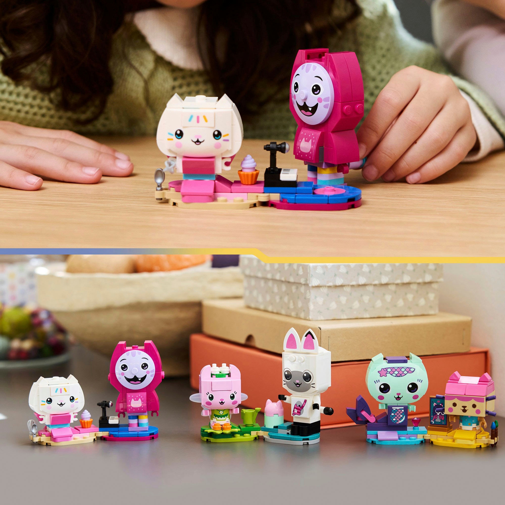 LEGO® Pions de construction »Gabbys Katzenfreunde aus LEGO Steinen (11215), LEGO Gabby's Dollhouse« Made in Europe