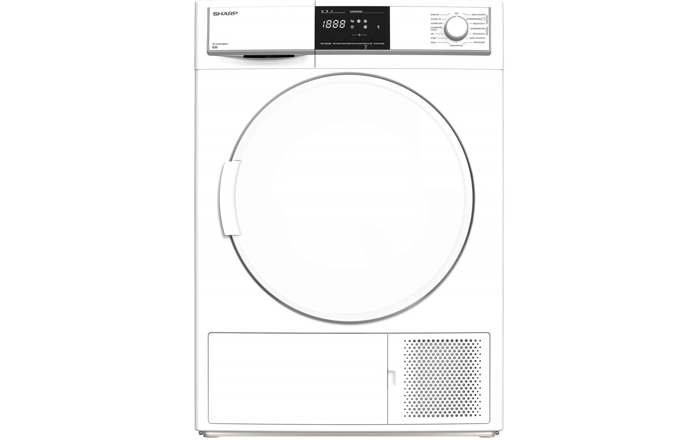 Image of Sharp Wärmepumpentrockner »KD-HHB7S8PW3-D«, 7 kg bei Ackermann Versand Schweiz