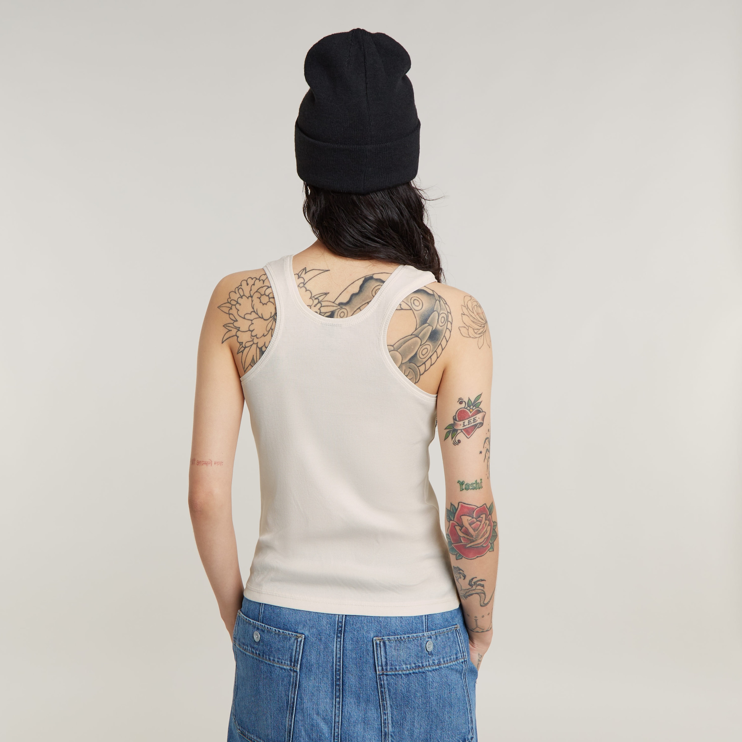 G-Star RAW Shirttop »Racerback ribbed slim tank top wmn«