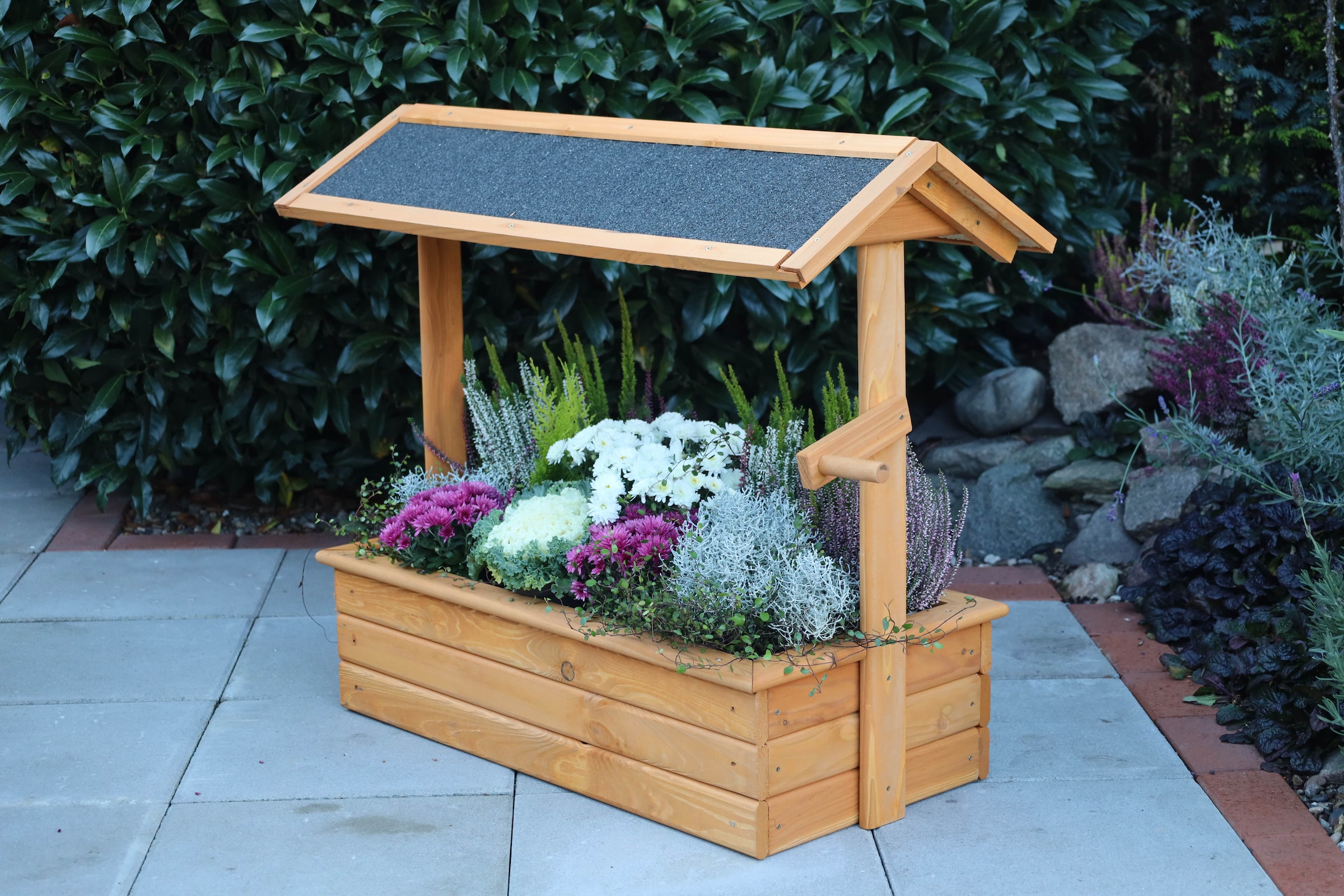 promadino Pflanzkübel »Zierbrunnen Chiemsee«, BxTxH: 94x49x77 cm