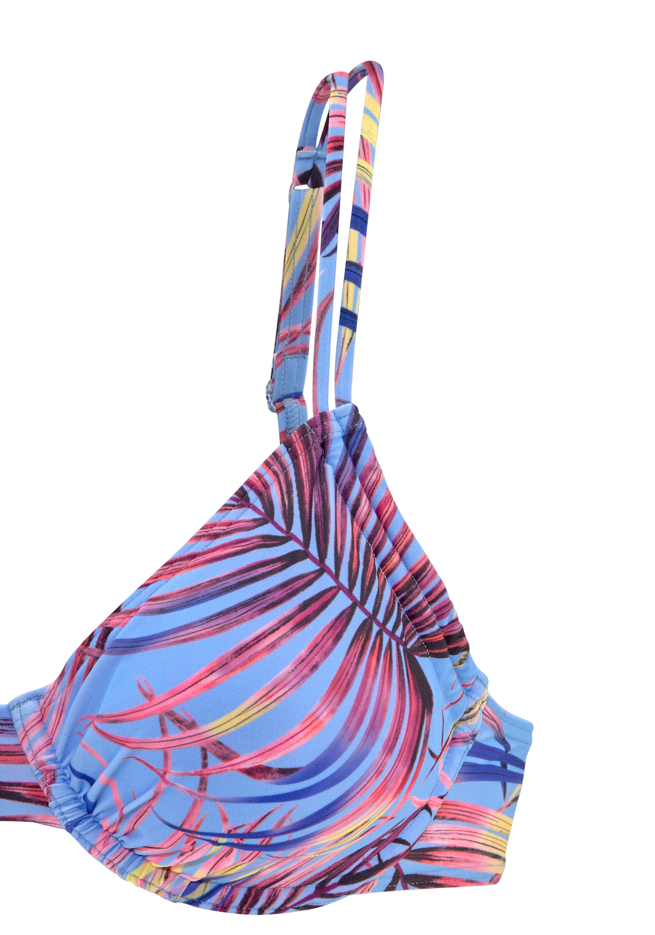 LASCANA Bügel-Bikini-Top »Breese«, im tropischen Design
