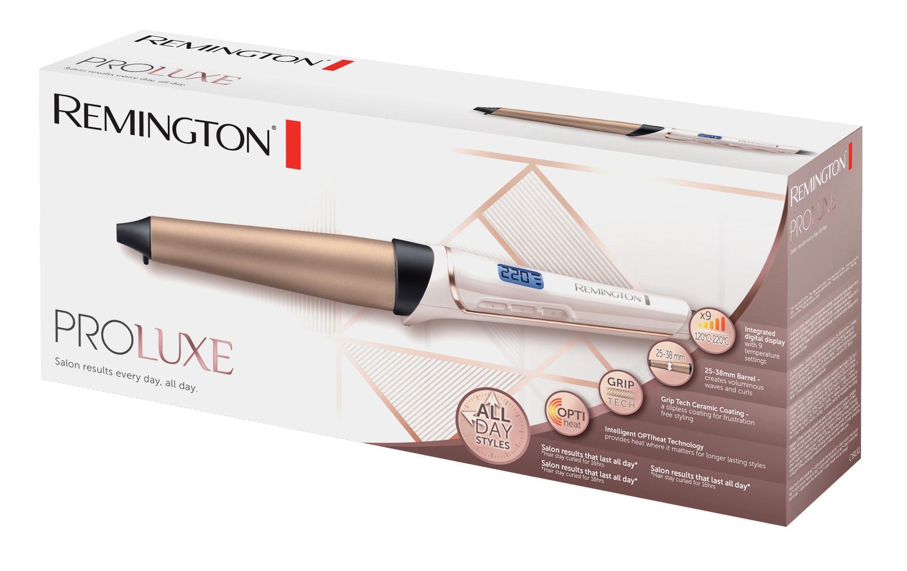 Remington Lockenstab »CI91X1 PROluxe 2538«, GripTech-Keramik-Beschichtung
