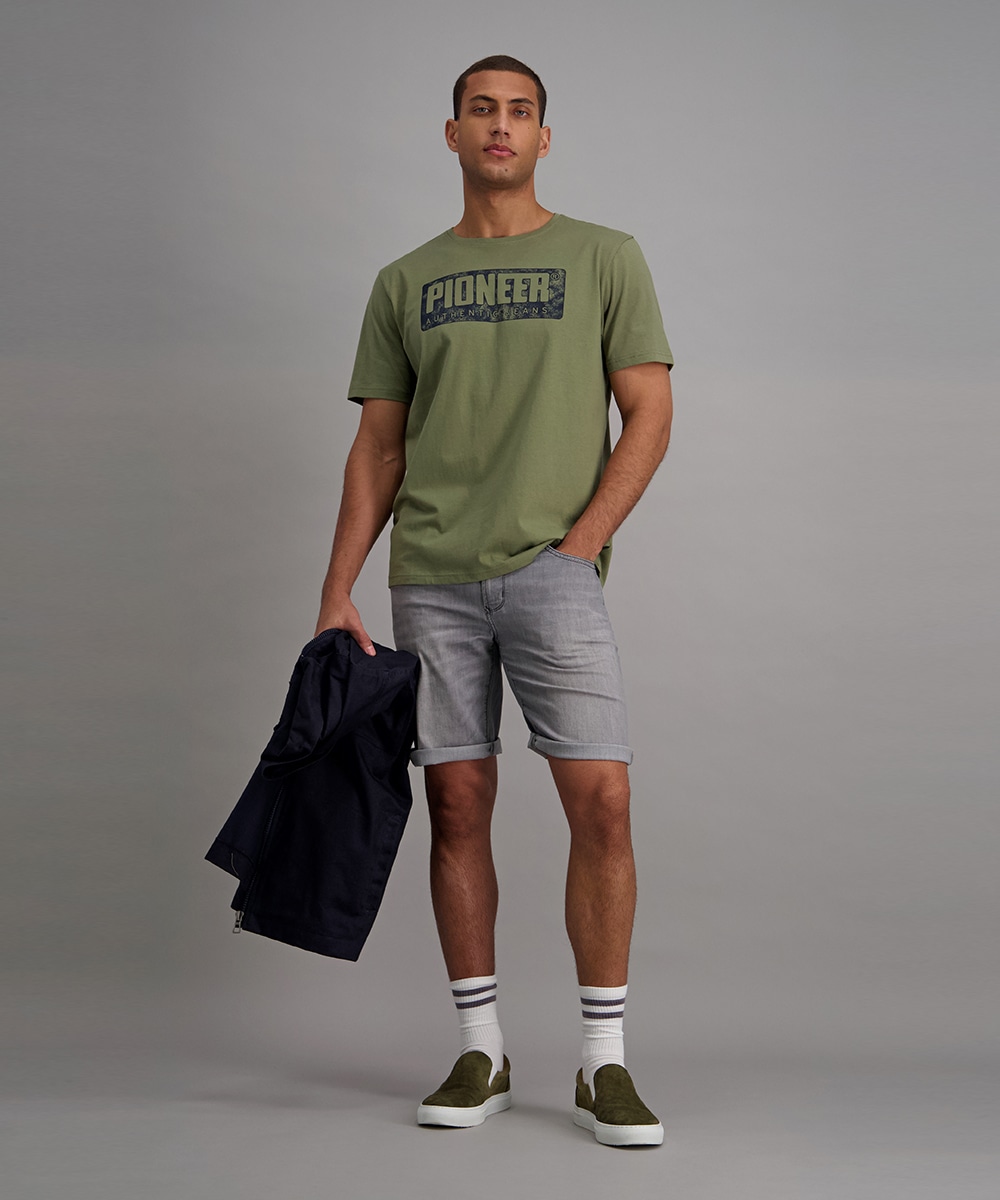 Pioneer Authentic Jeans T-shirt avec impression logo