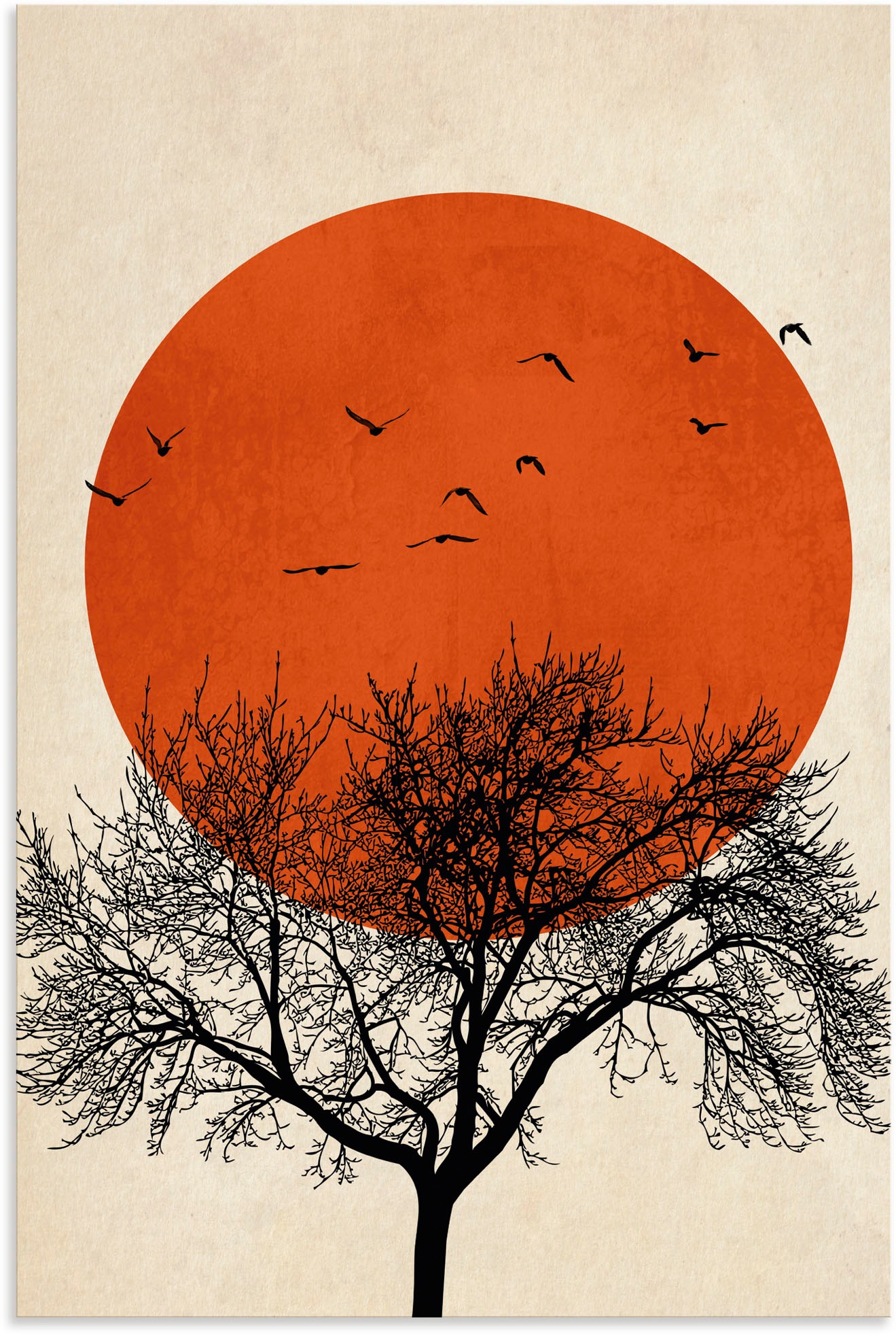 Image of Artland Wandbild »Träumer«, Baumbilder, (1 St.), in vielen Grössen & Produktarten - Alubild / Outdoorbild für den Aussenbereich, Leinwandbild, Poster, Wandaufkleber / Wandtattoo auch für Badezimmer geeignet bei Ackermann Versand Schweiz