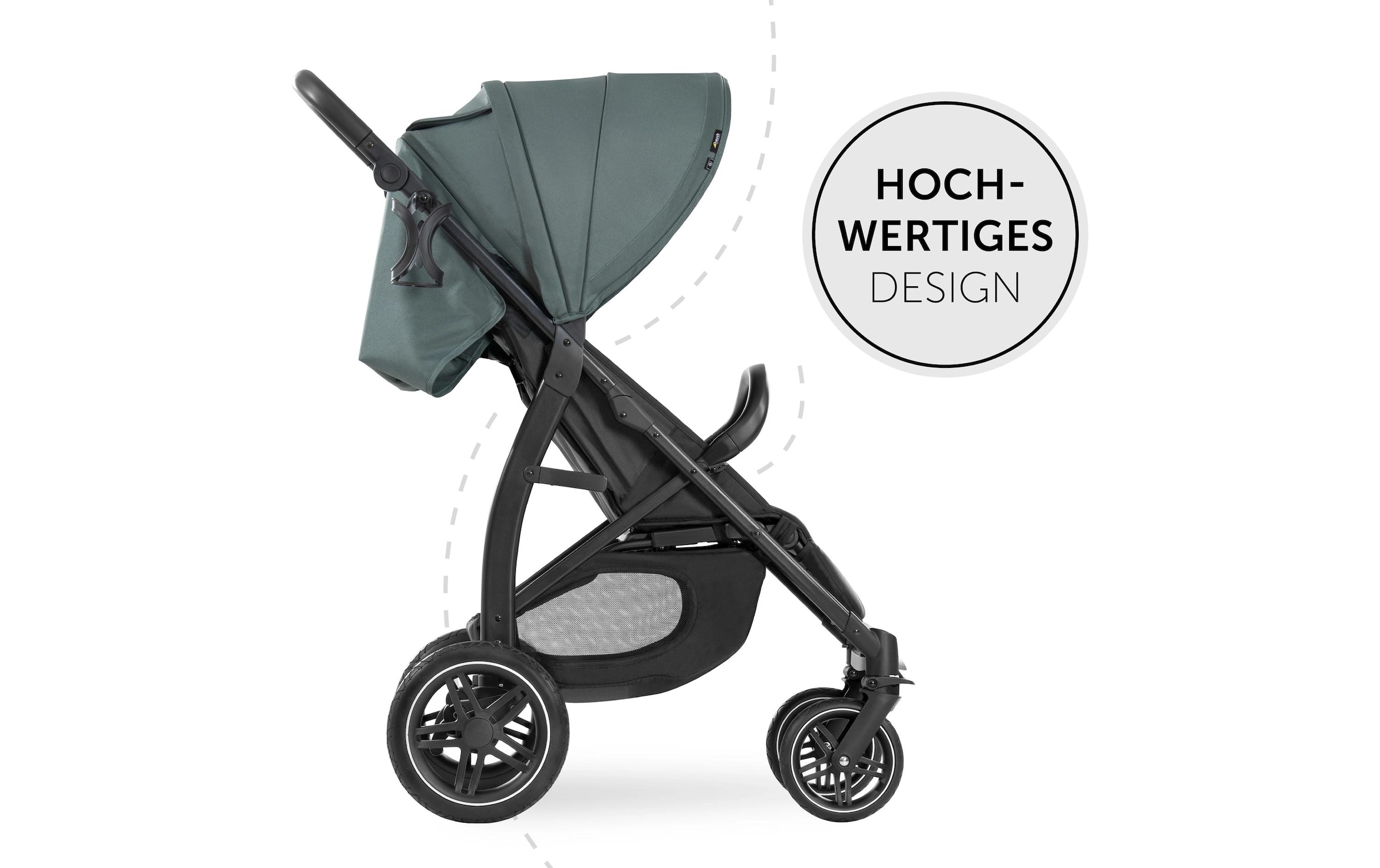 Hauck Poussette pour enfants »Rapid 4D Jungle Green« 25 kilos