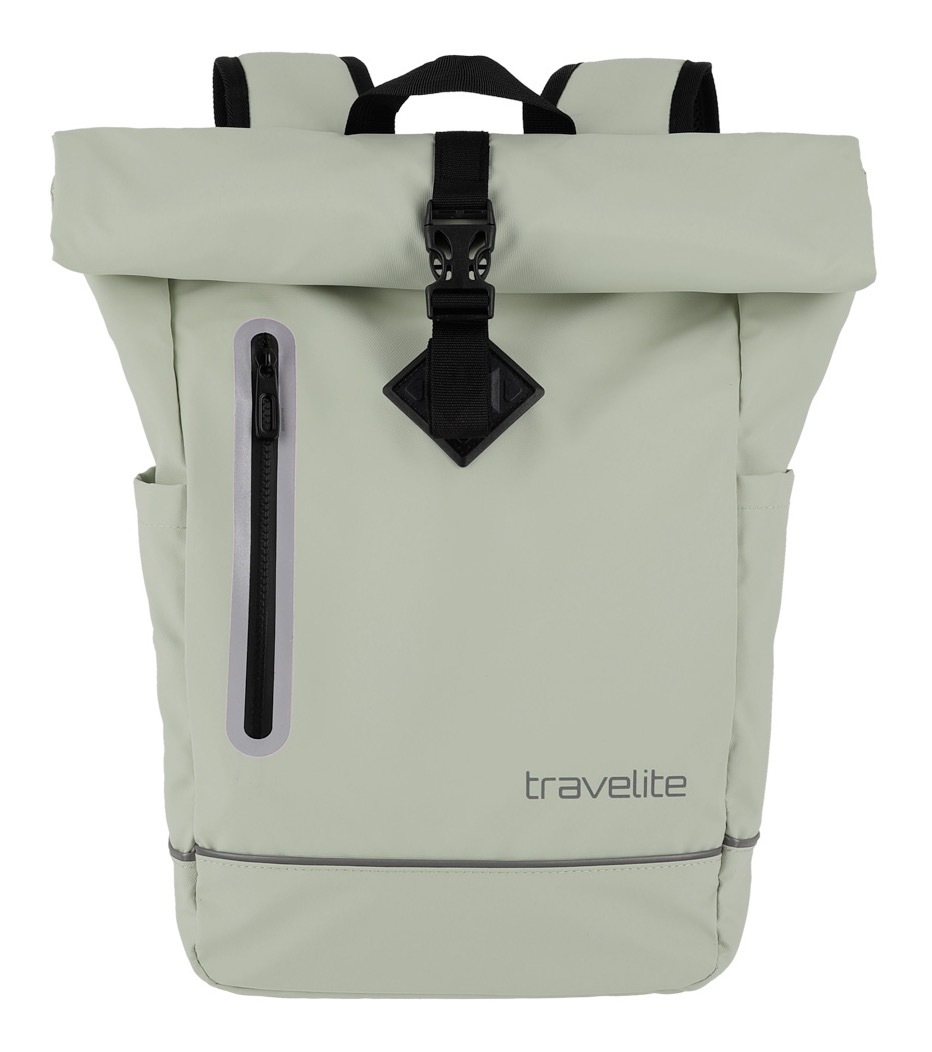 Image of travelite Freizeitrucksack "BASICS Roll-Up Rucksack aus Plane" mit variablem Roll-Up-Verschluss