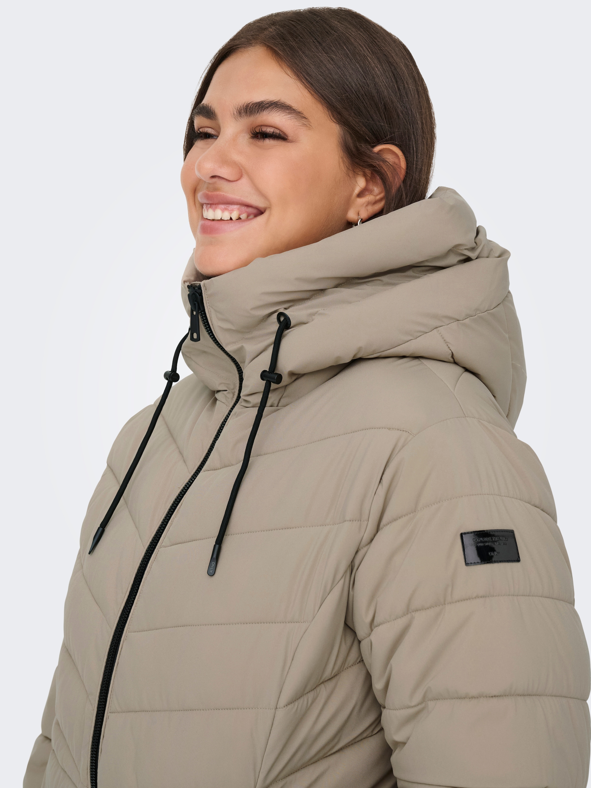 ONLY CARMAKOMA Steppmantel »CARJULIET LIFE QUILT COAT OTW«