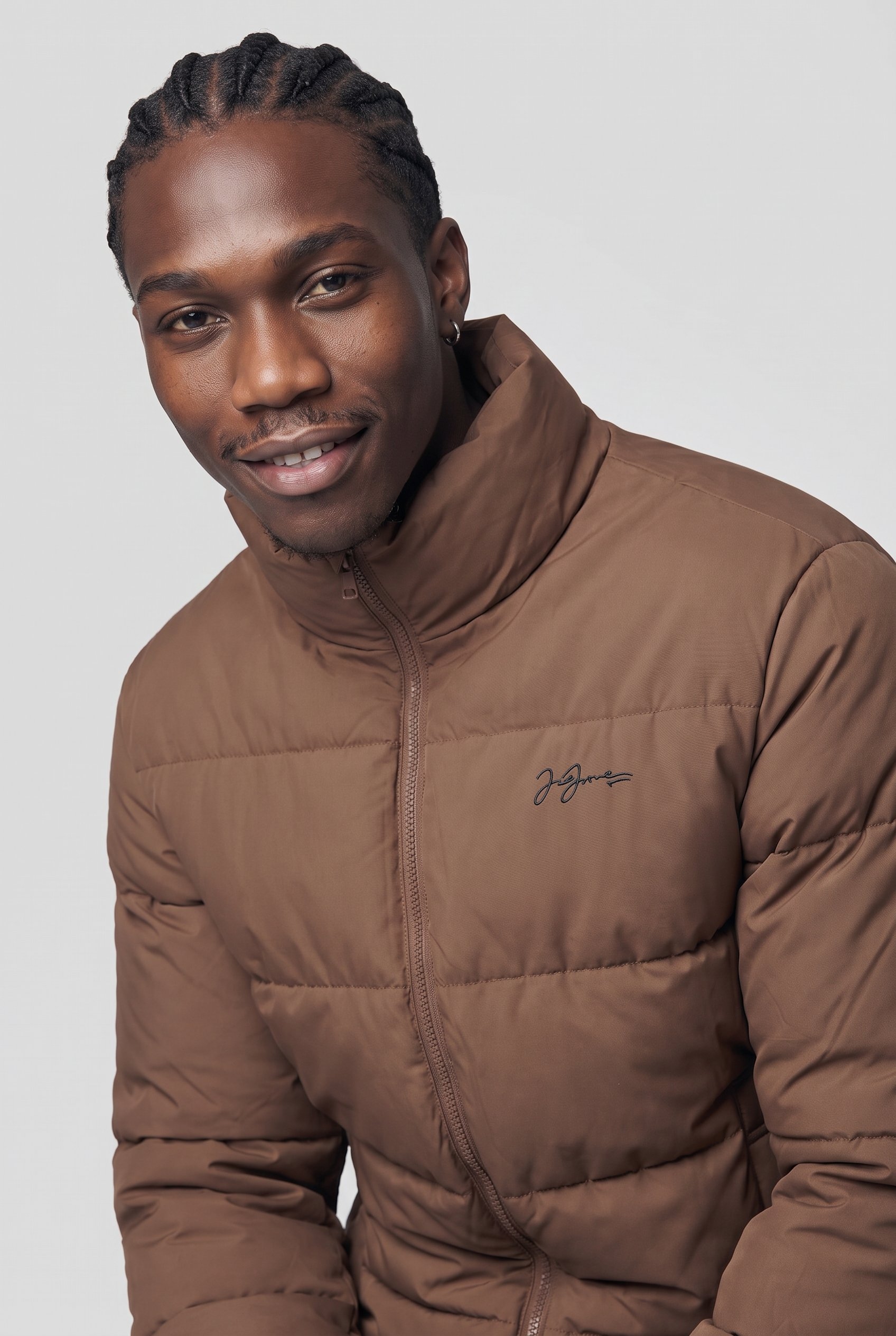 Jack & Jones Veste matelassée »JJLUPO PUFFER JACKET« Fibre synthétique, coupe régulière