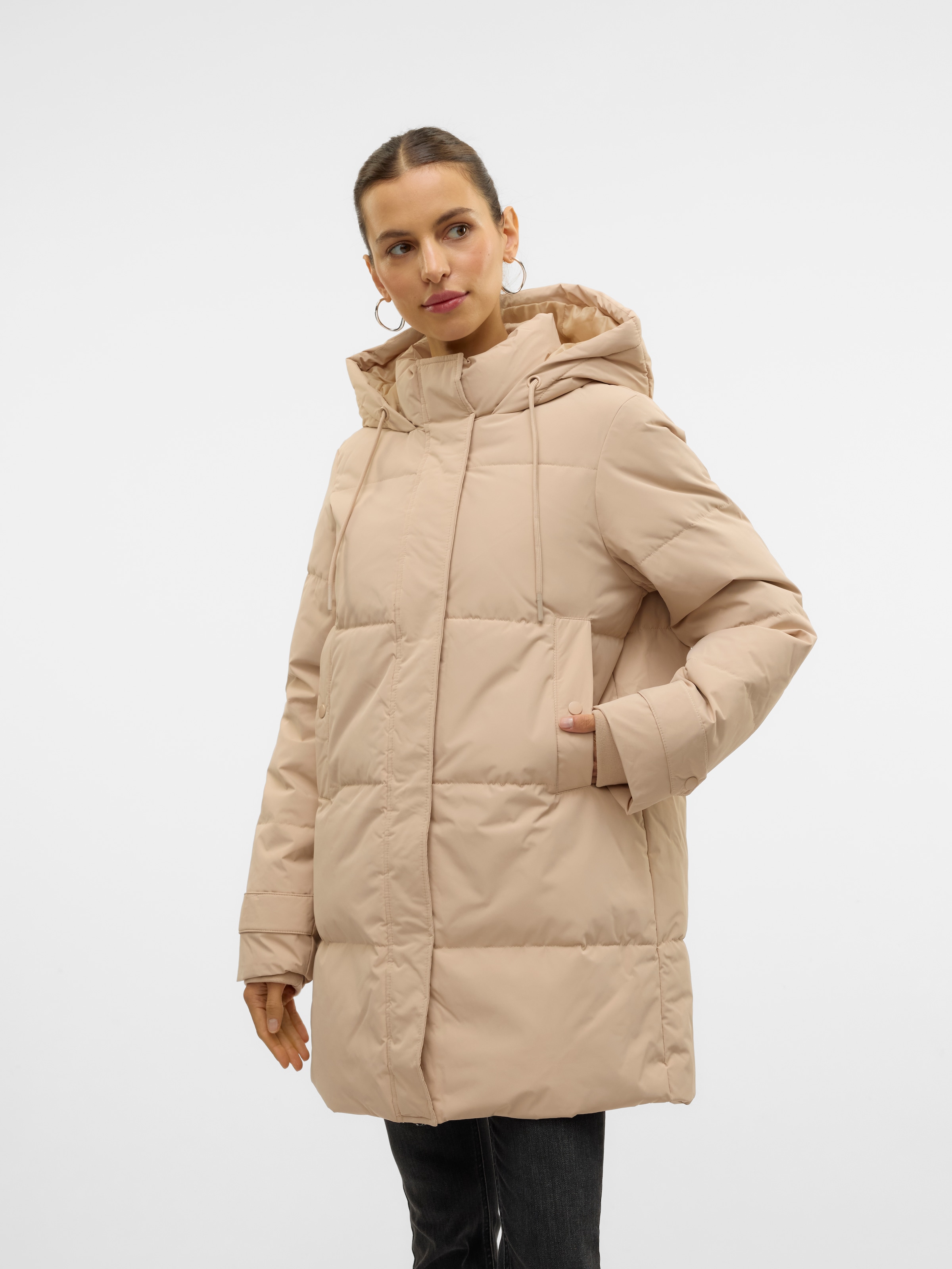 Image of Vero Moda Steppjacke "VMLEONIELEA DOWN JACKET NOOS GA" mit Kapuze
