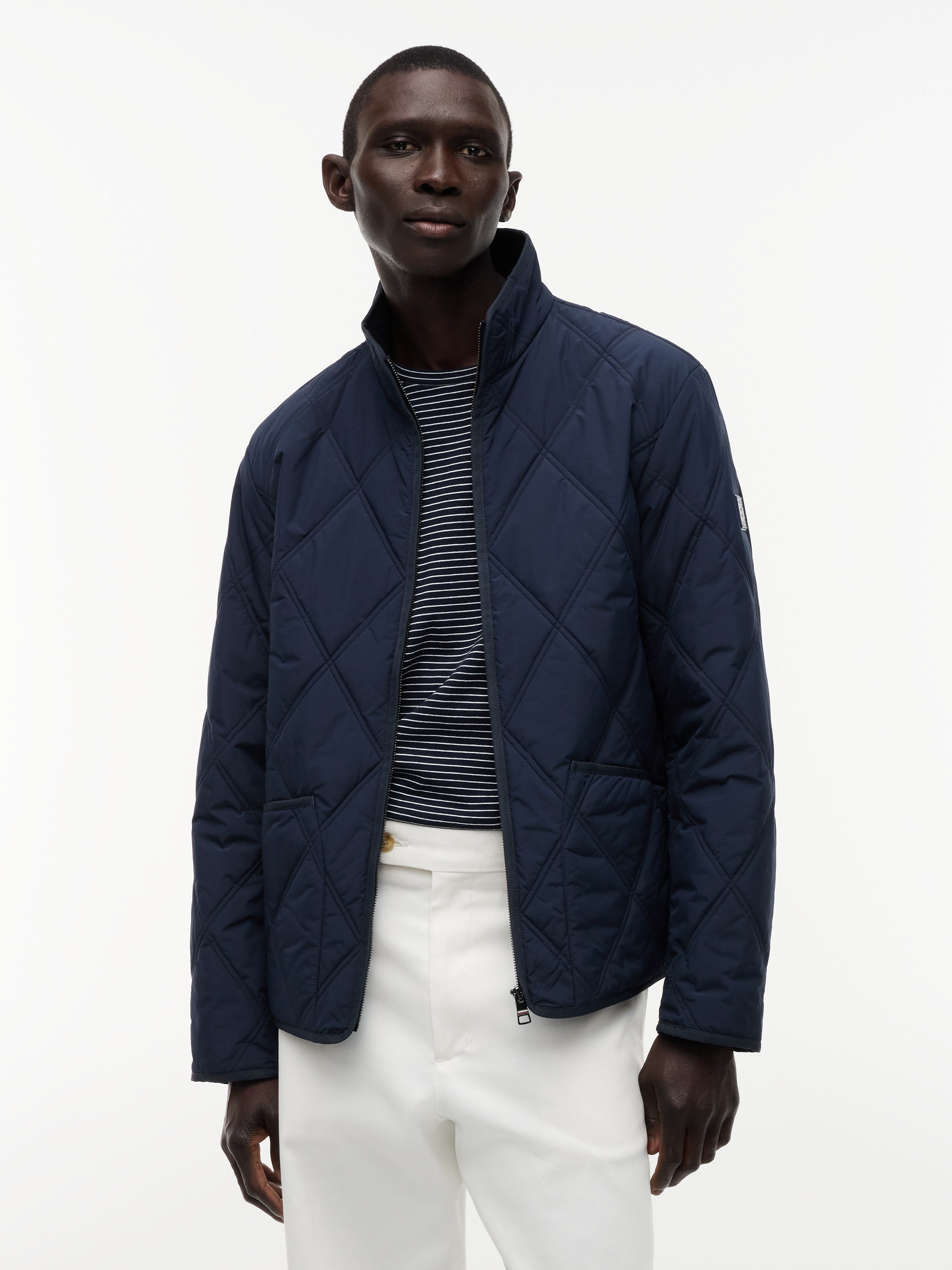 Image of Tommy Hilfiger Steppjacke "DIAMOND QUILT" mit Rautensteppung und Reissverschluss
